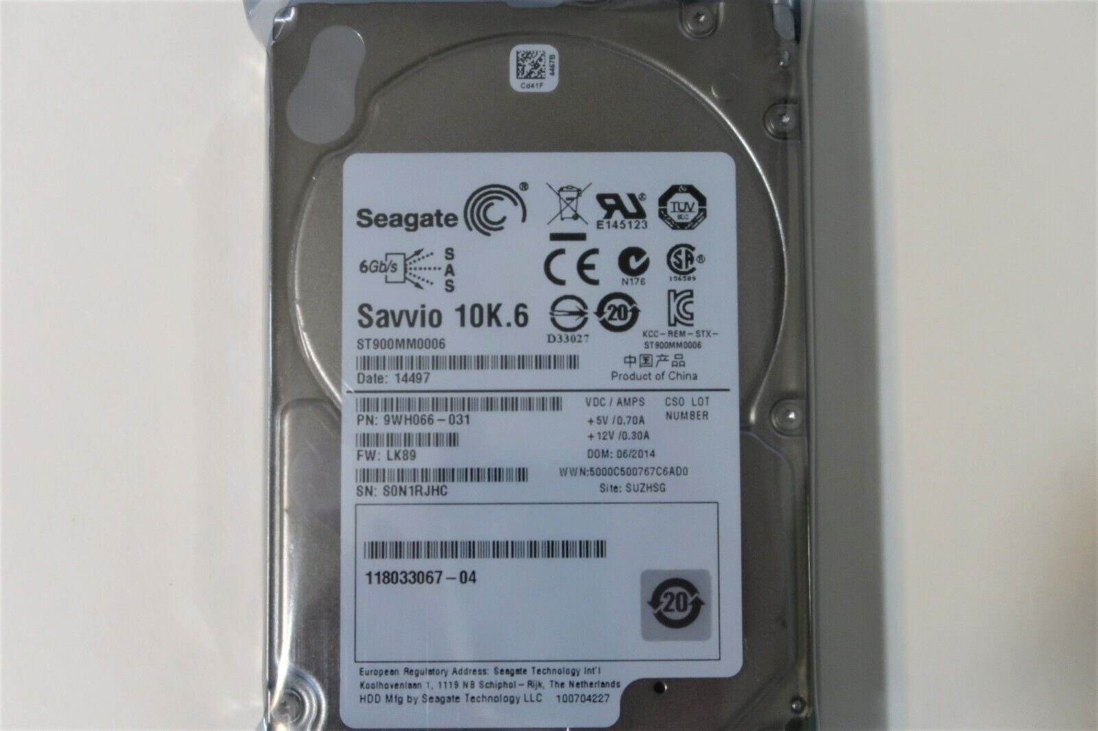Seagate ST900MM0006 9WH066-031 6Gb/s 64MB 900gb 2.5\
