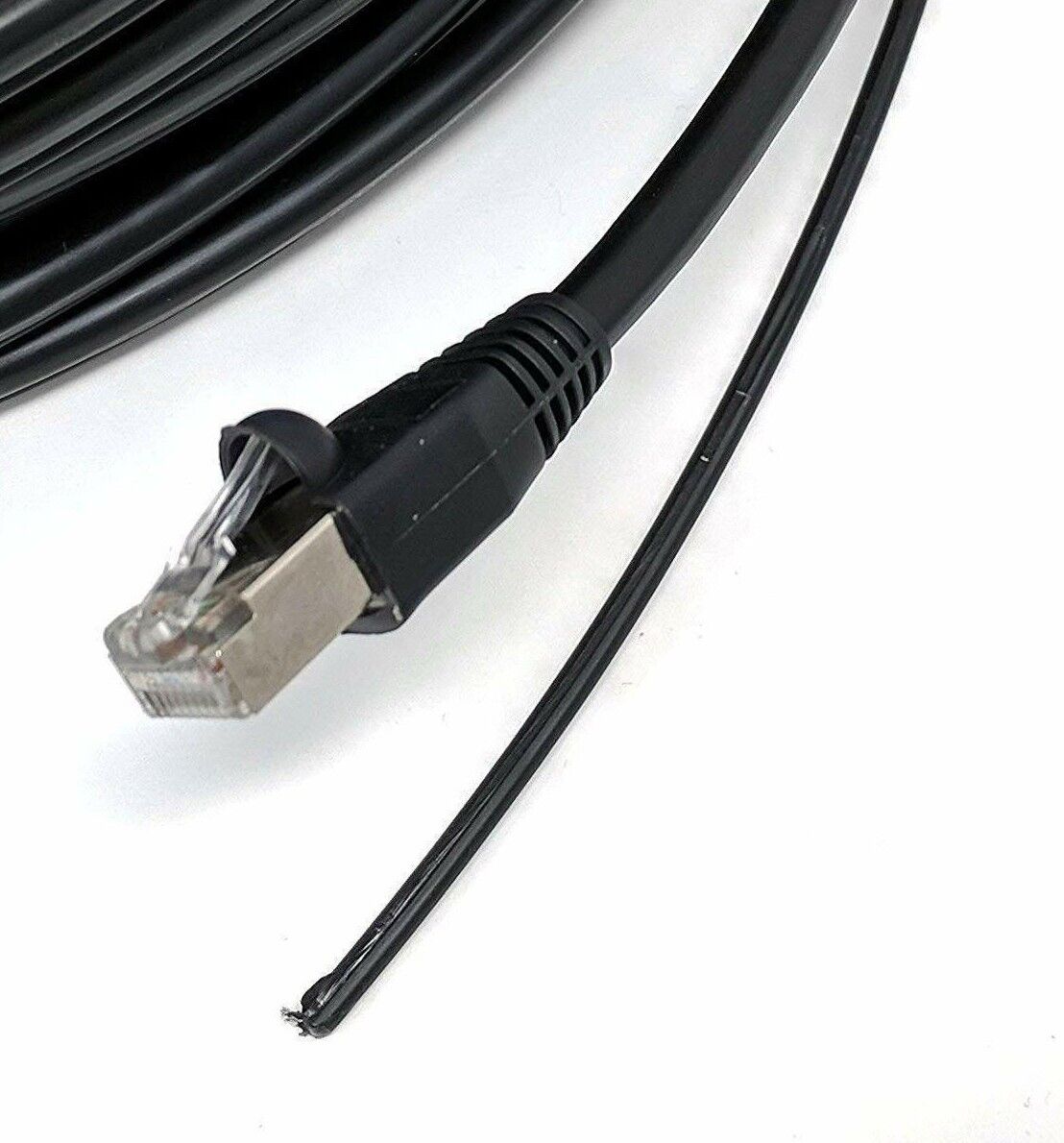AERIAL MESSENGE 50Ft-350Ft Cat6 23AWG FTP Shielded Outdoor Network Copper Cable