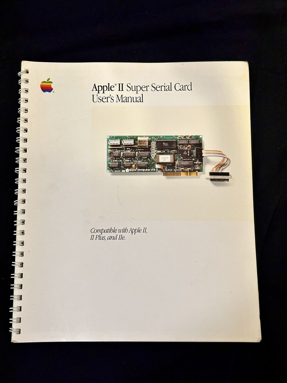 Apple II Super Serial Card User's Manual - Rare - Vintage