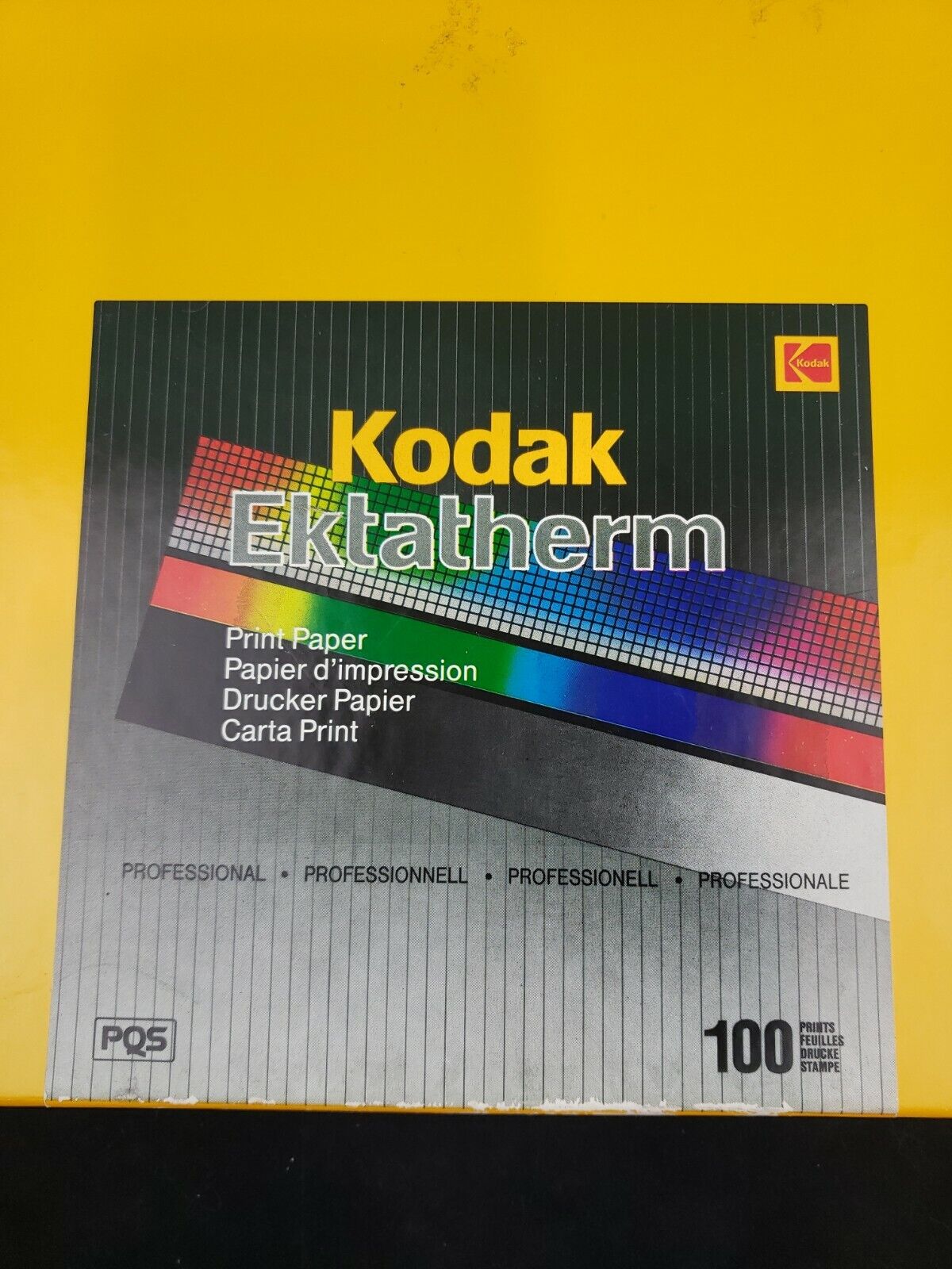 Kodak Print Paper Ektatherm Professional 11 X 11” 100 Sheets New in Box