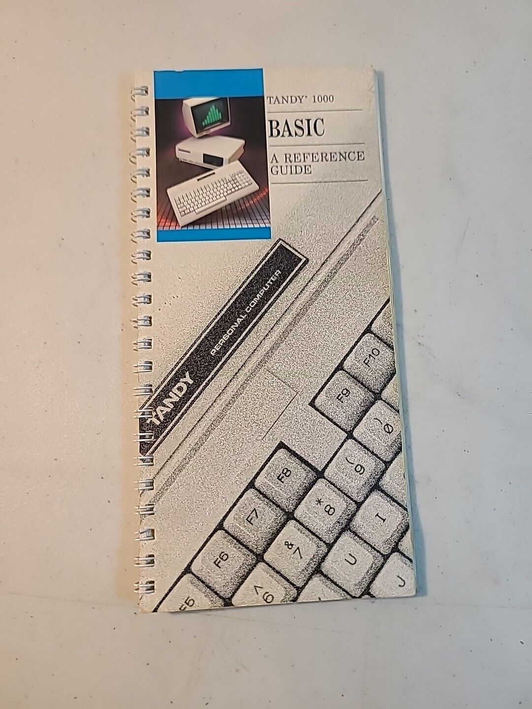 Tandy 1000 Basic reference guide Original Vintage