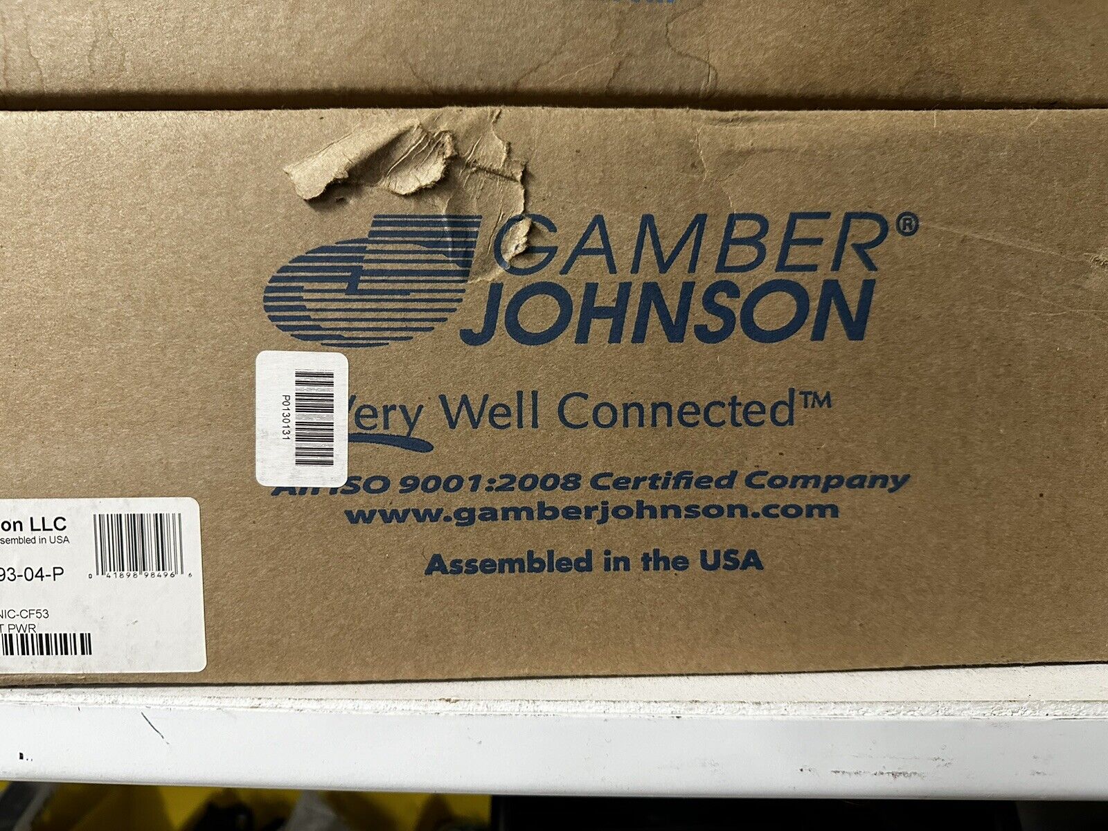 Brand new Gamber Johnson Vehicle Dock 4 Panasonic toughbook CF-53 7160-0393-04-P