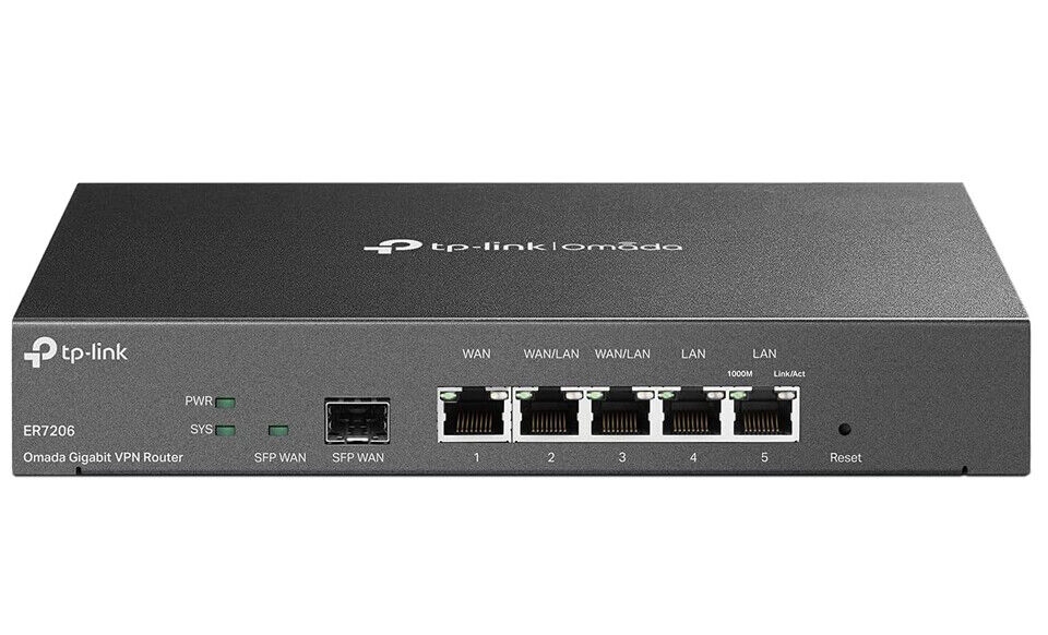 TP-Link ER7206 Multi-WAN Professional  Switch(Certified Refurbished)
