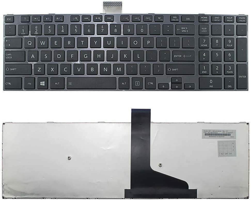 New For Toshiba Satellite E55-A E55D-A E55DT-A E55T-A Keyboard US