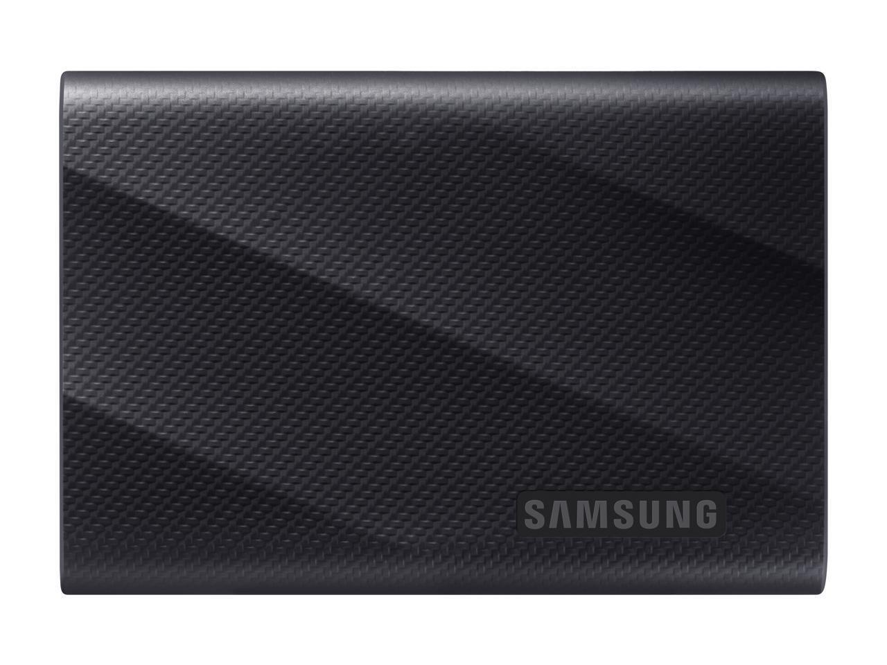 SAMSUNG T9 Portable SSD 1TB Black, Up-to 2,000MB/s, USB  3.2 Gen2