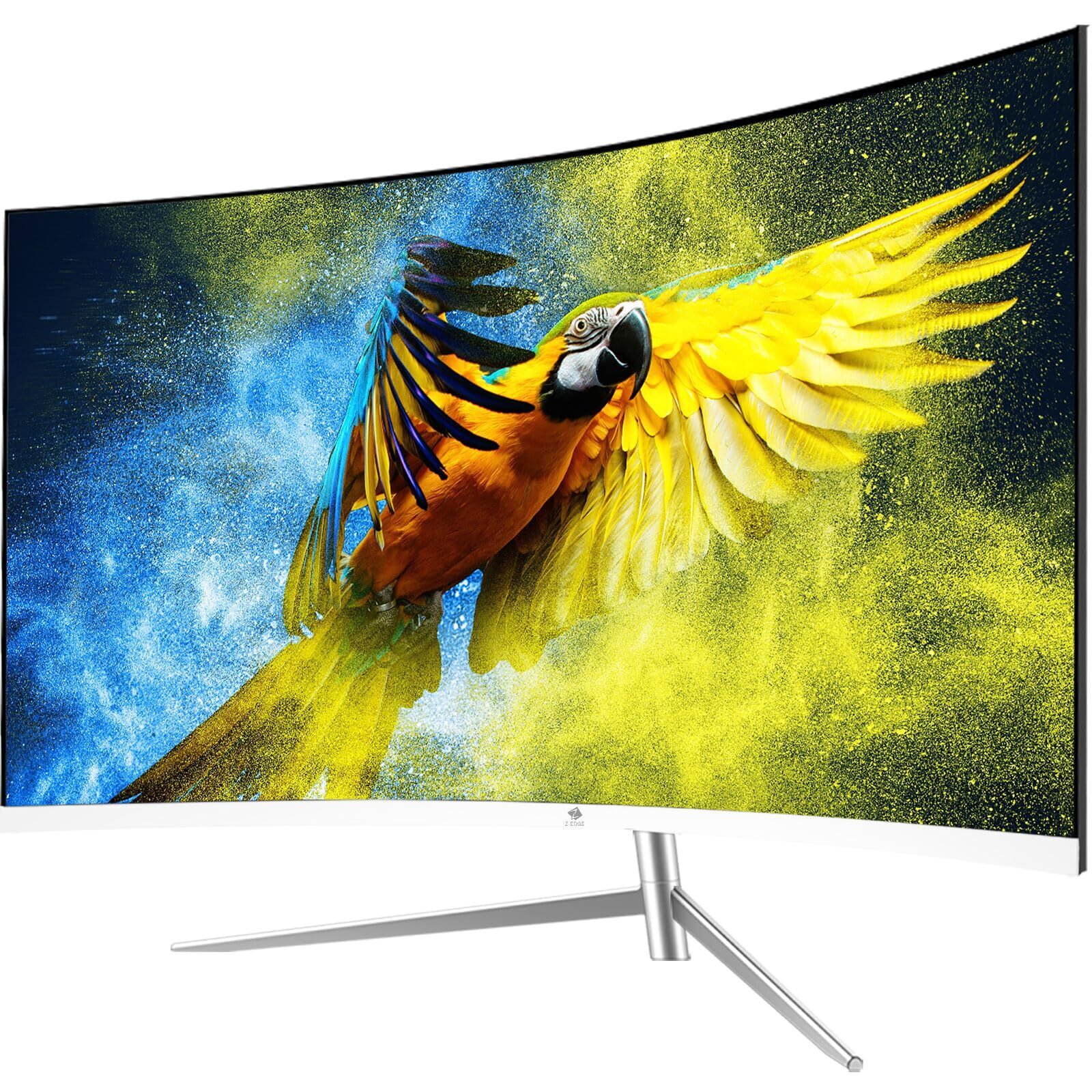 Z-Edge 27-inch Curved Gaming Monitor, Full HD 1080P 1920x1080 LED Backlight M...