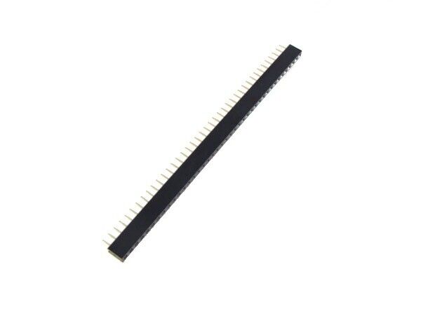1x40 40-Pin 2.0mm Single Row Female Straight Header - Pack of 5
