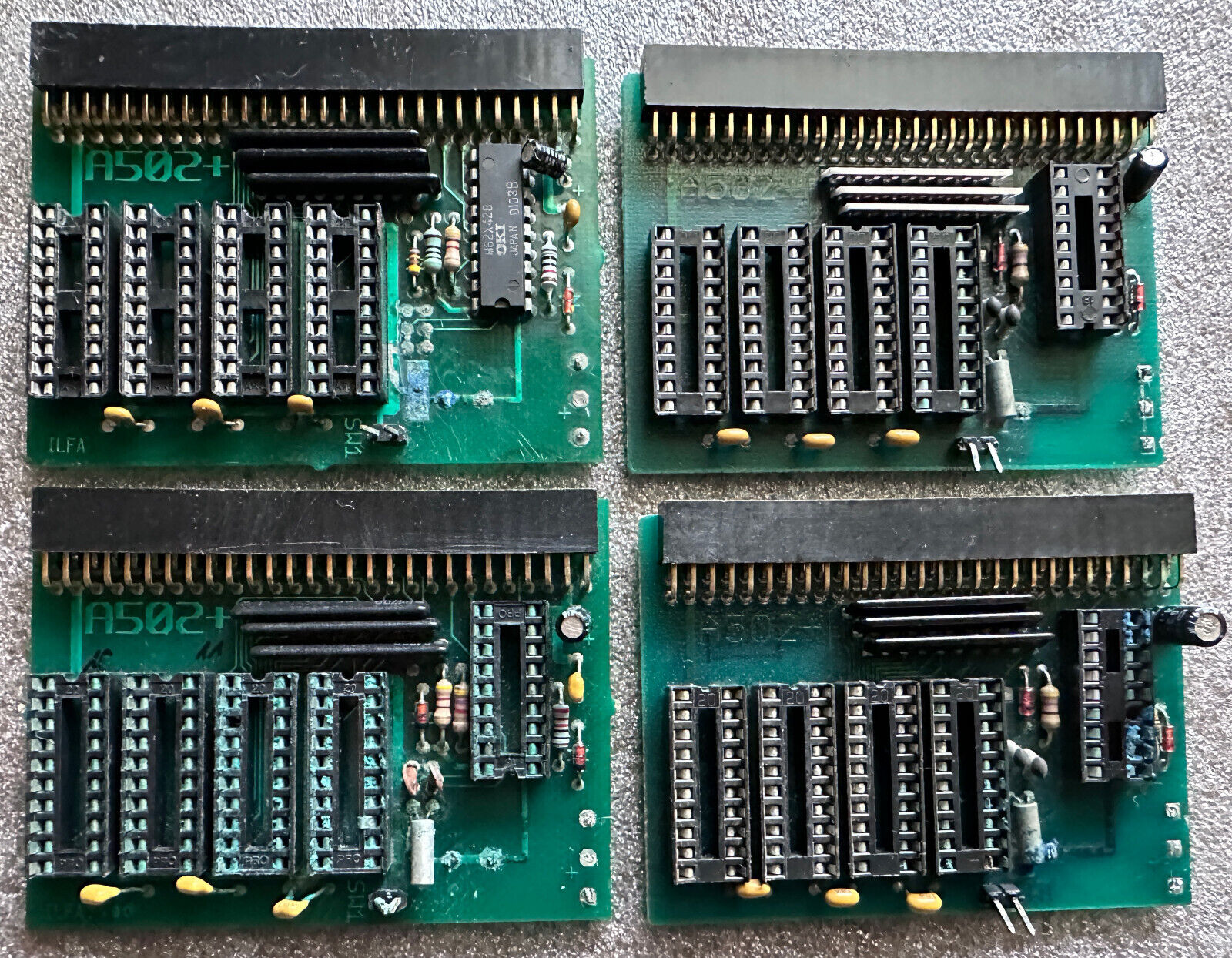 A502+ (4x) Storage Expansion for Amiga 500/A500 Defective, Without Storage