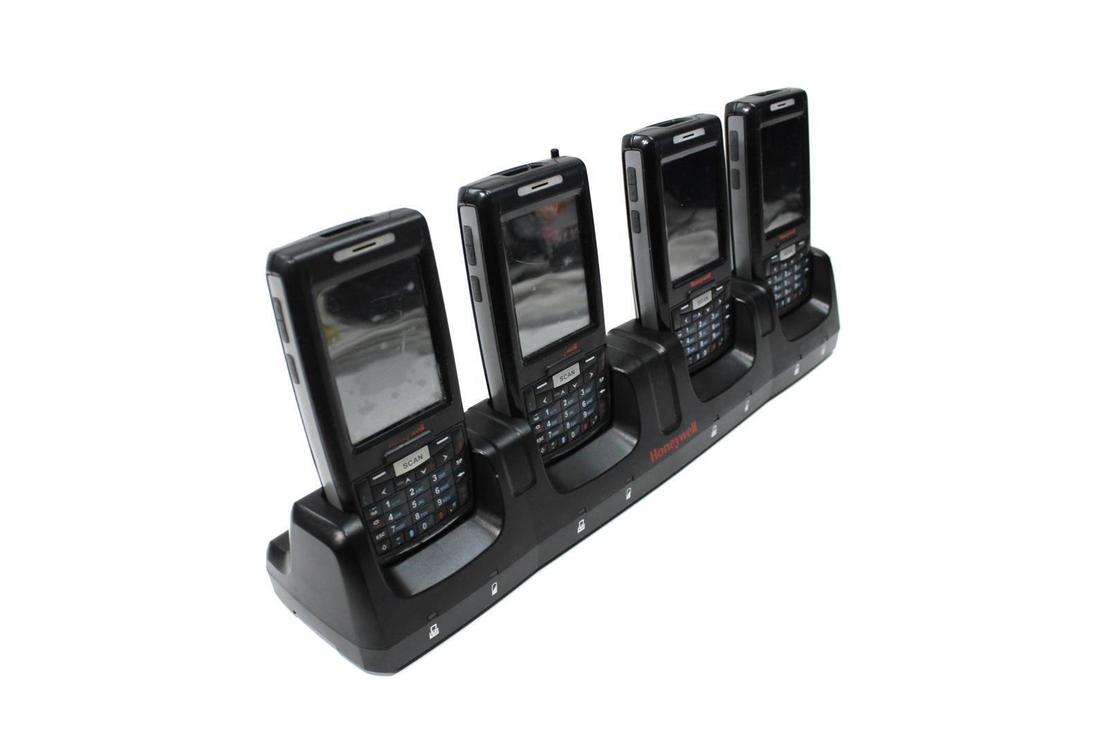 4x Honeywell Dolphin 7800L0 Computers | Includes 1x 7800-CB Charging Cradle