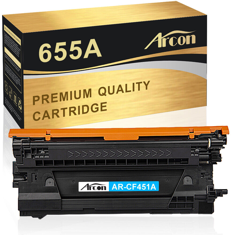 1PK CF451A Toner Compatible With HP 655A Laserjet M681f M652dn M653dn M682z MFP