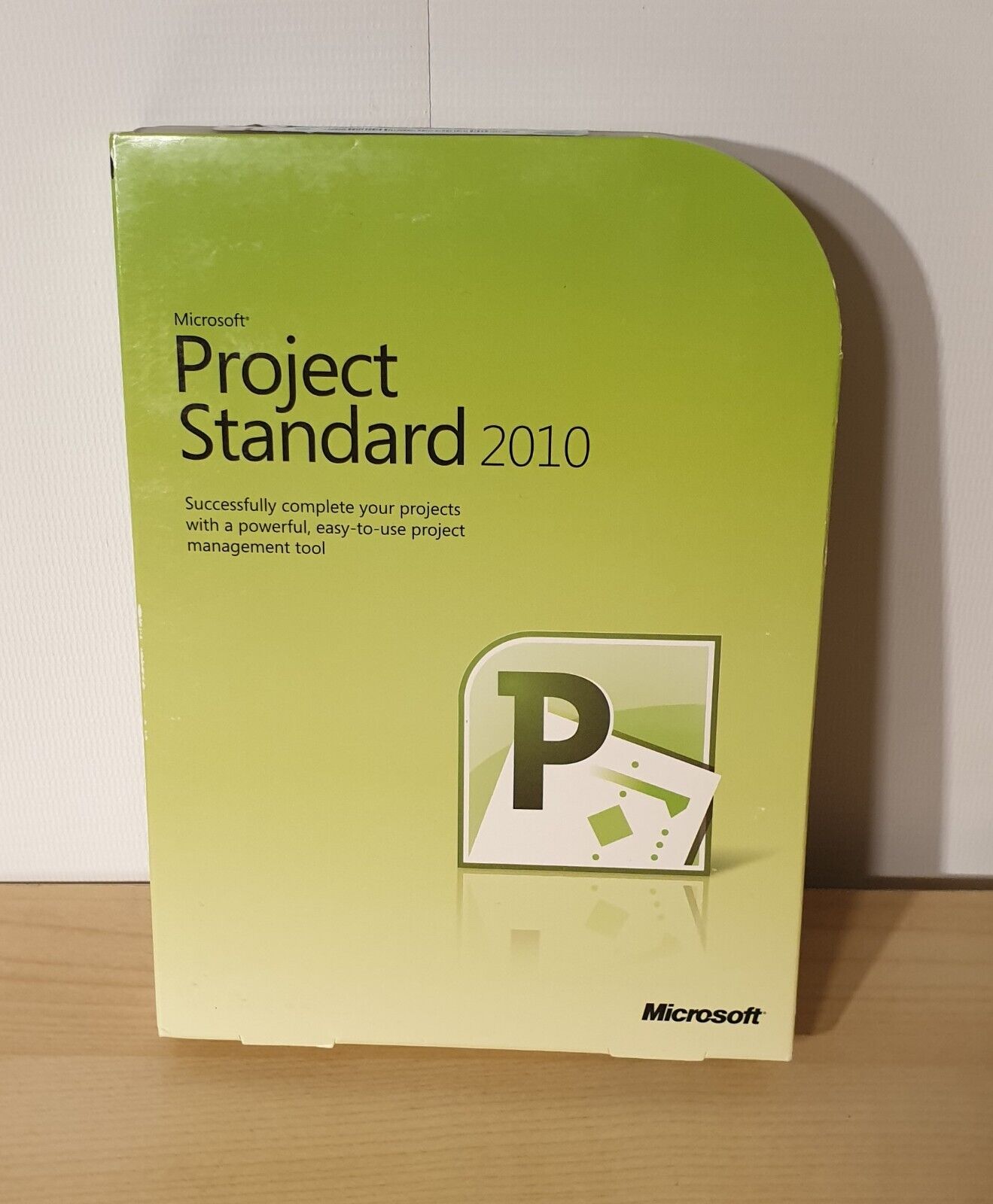 Genuine Microsoft Project Standard 2010 Retail Box w/ Install DVD & Product Key