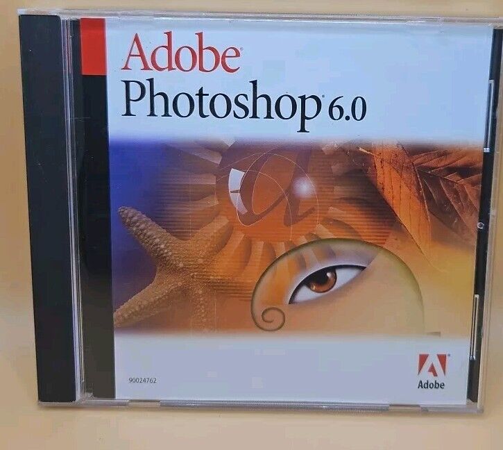 Adobe Photoshop 6.0 Education Version Windows w/ Serial