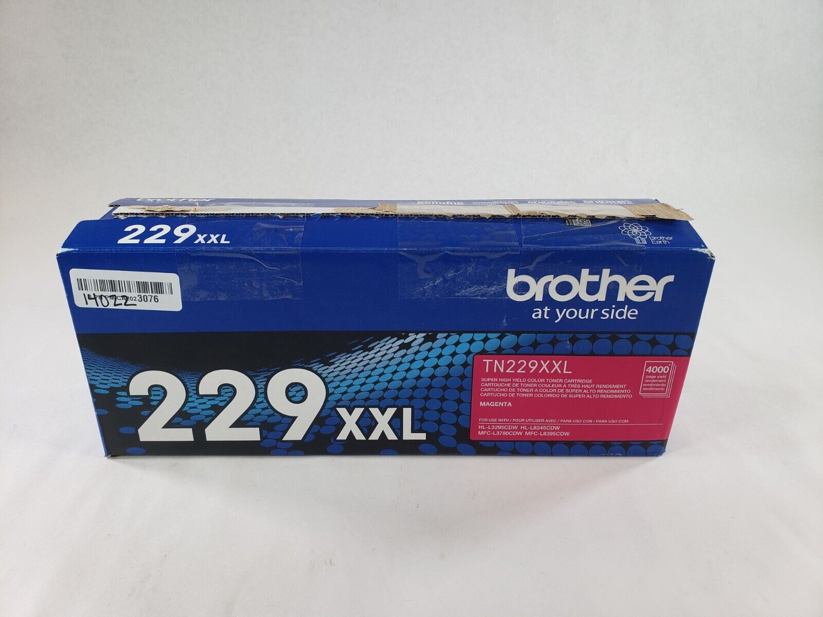Brother Genuine TN229XXLM Magenta Super High Yield Printer Toner Cartridge
