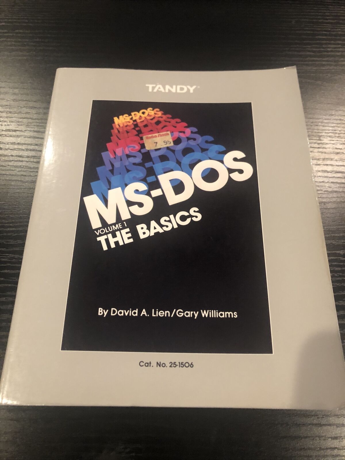 Vintage Tandy MS-DOS The Basics 3rd Edition by David A Lien Book