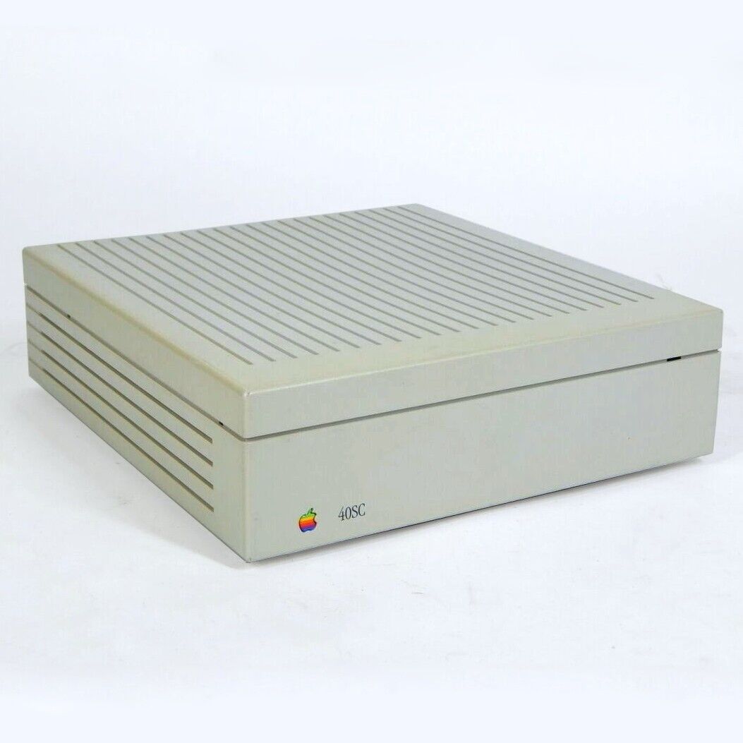 RARE Vintage 1987 Apple 40SC SCSI External Hard Drive 40MB Macintosh M2644