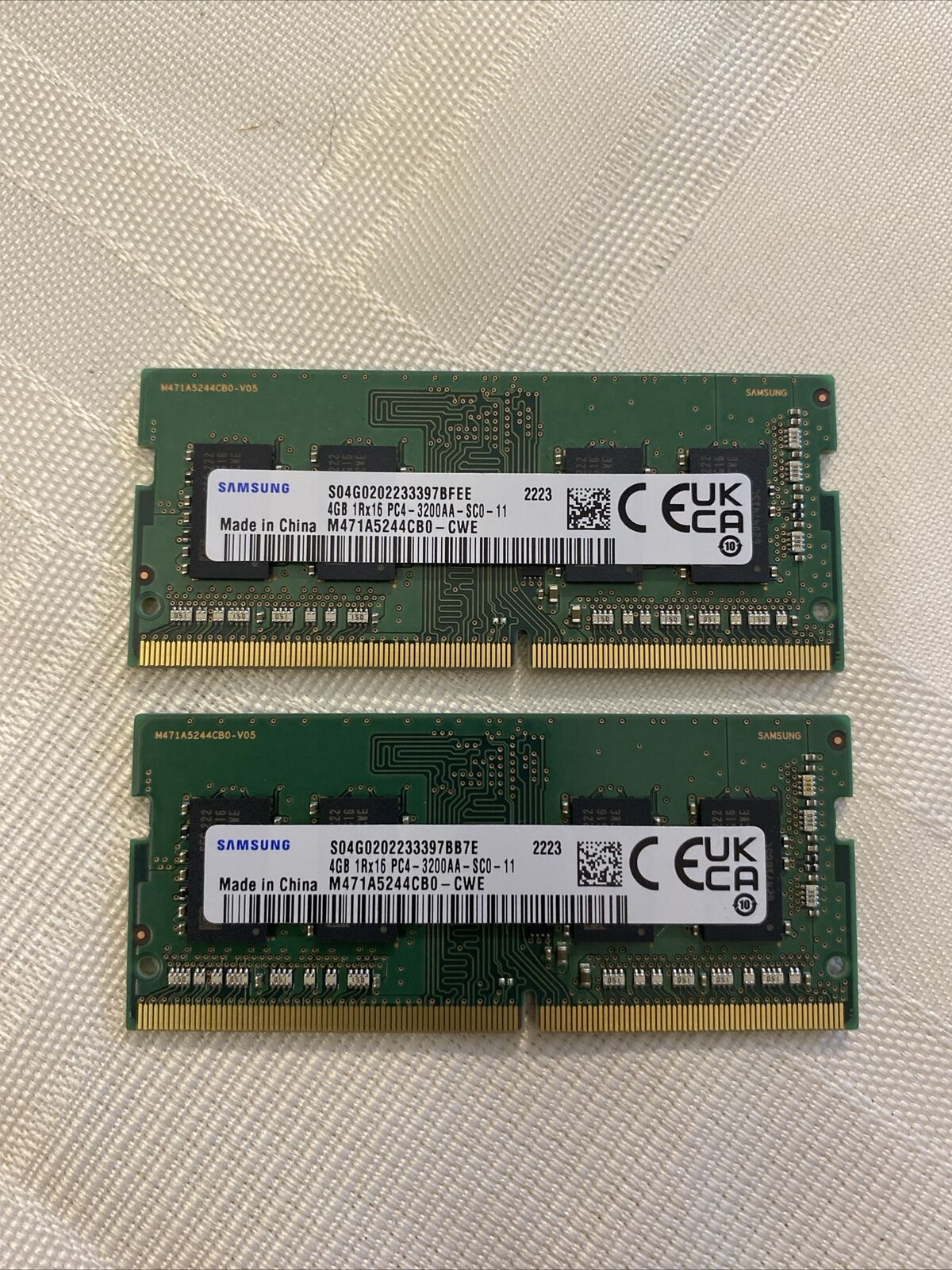 Samsung 8GB (2 x 4GB) Laptop (DDR3 SDRAM) Memory C21