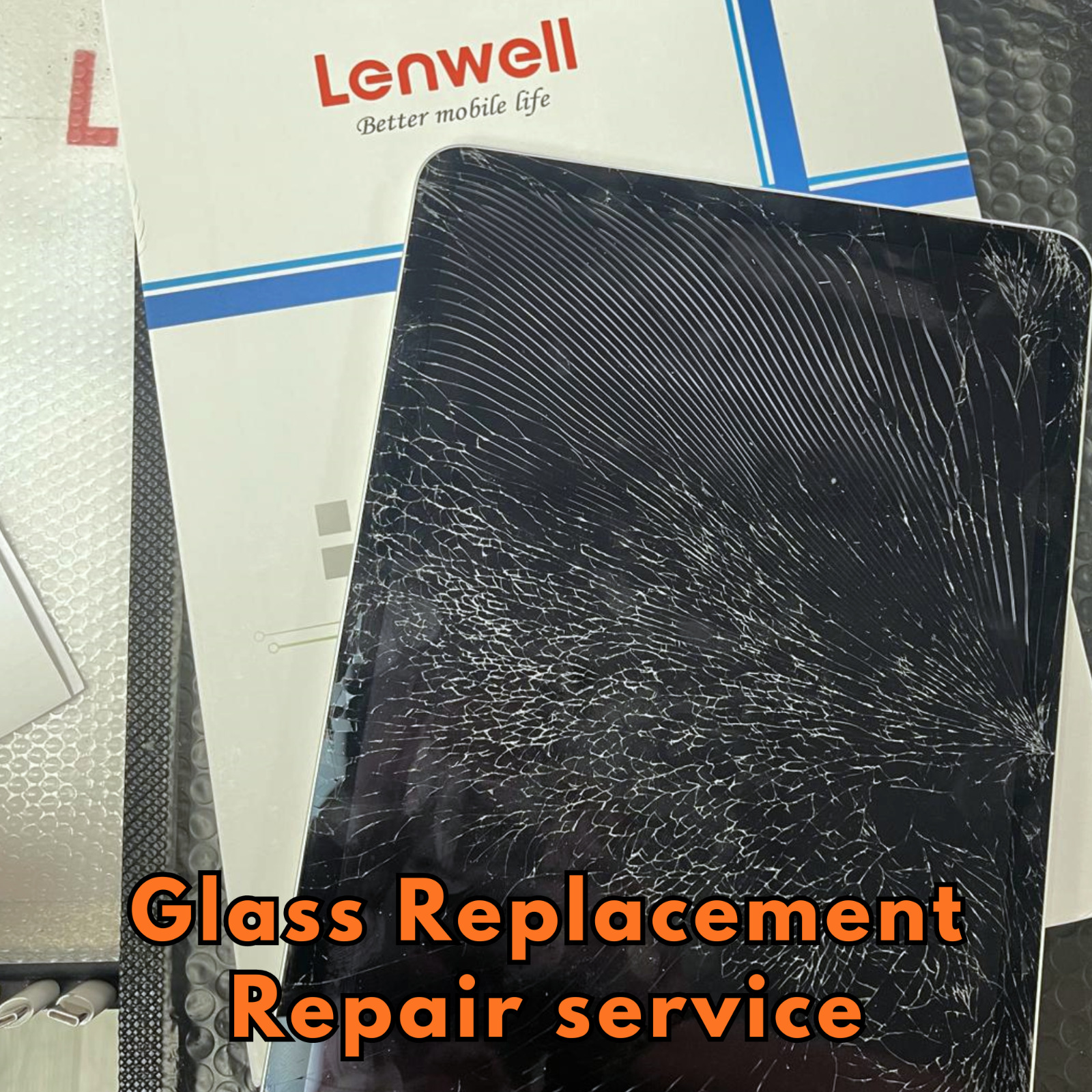 Ipad Air 1/2/3/4/5 broken glass screen replacemen, digitizer repair service FAST