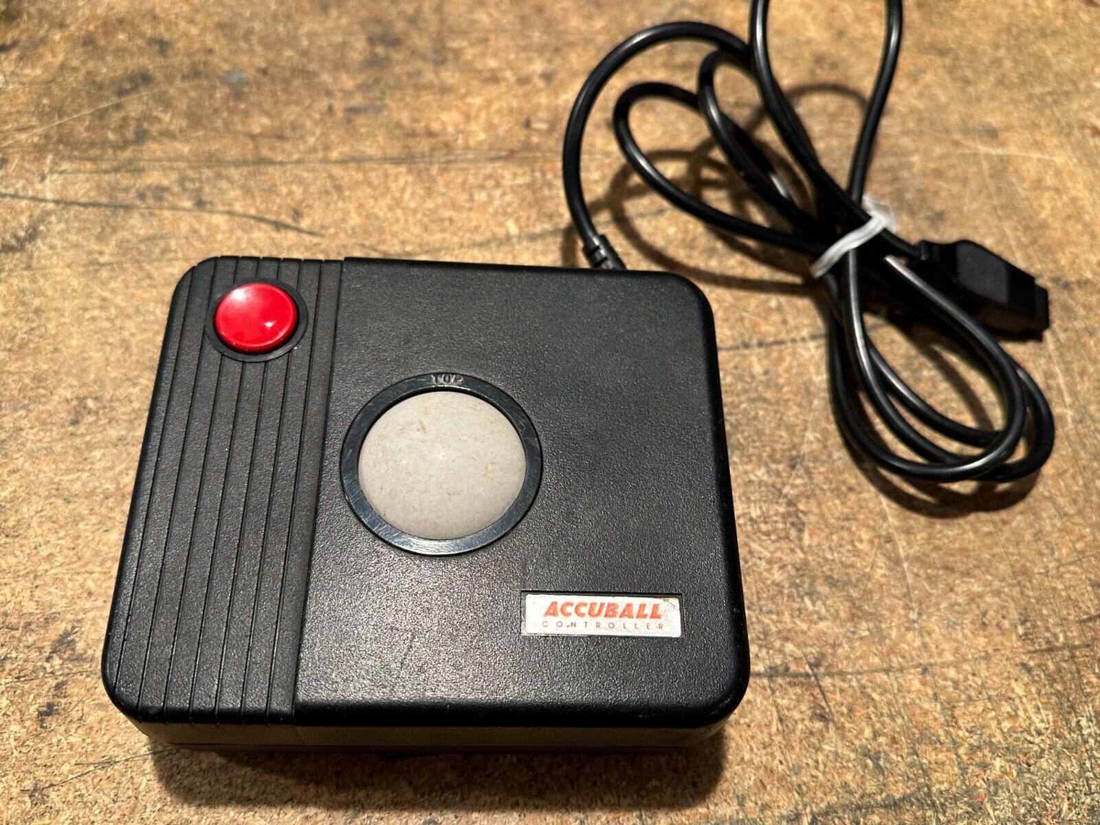 Vintage Accu Co Accuball Controller Trackball 101031 for Atari Commodore