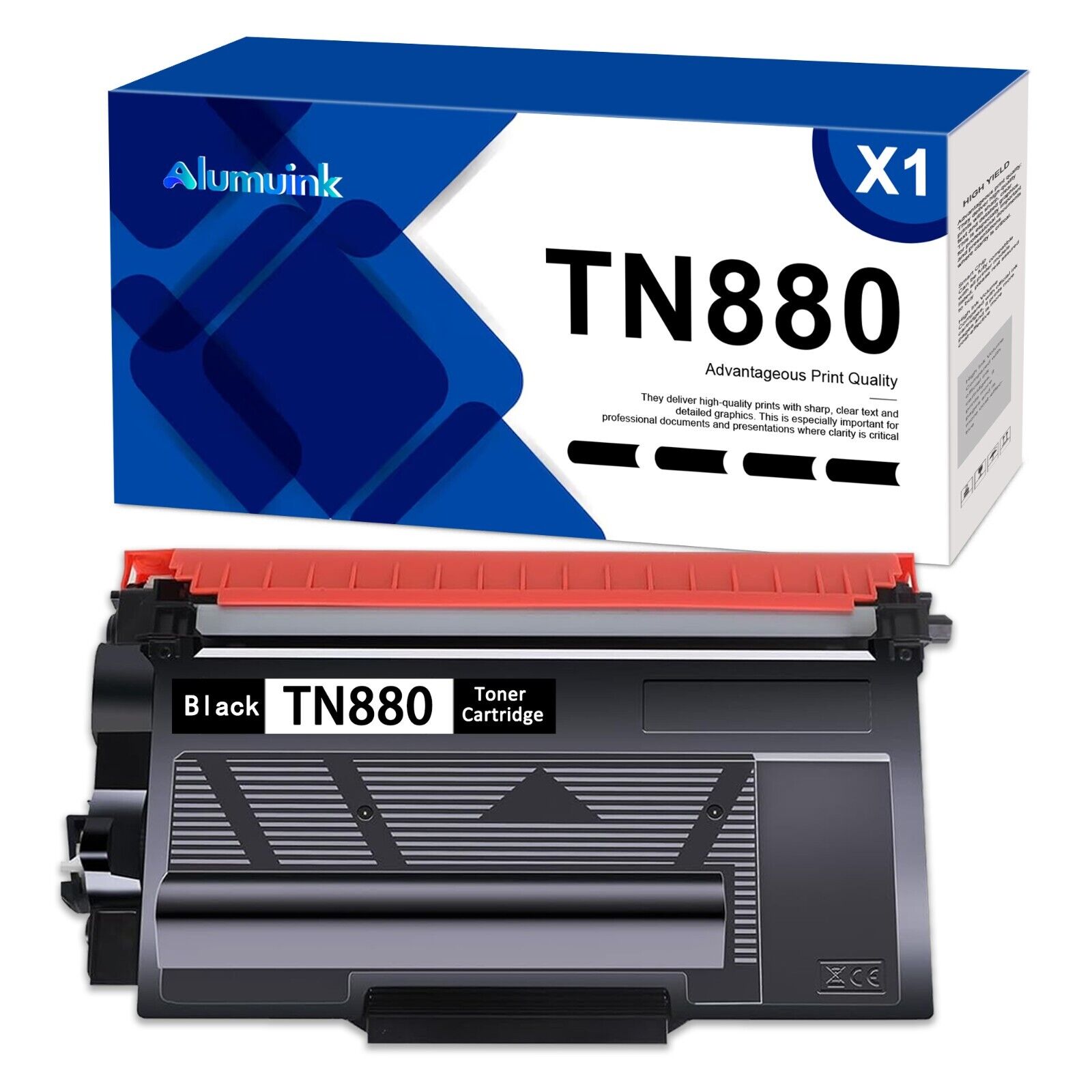 1PK TN880 High Yield Toner Cartridge TN880 Replacement for Brother HL-L6200DW