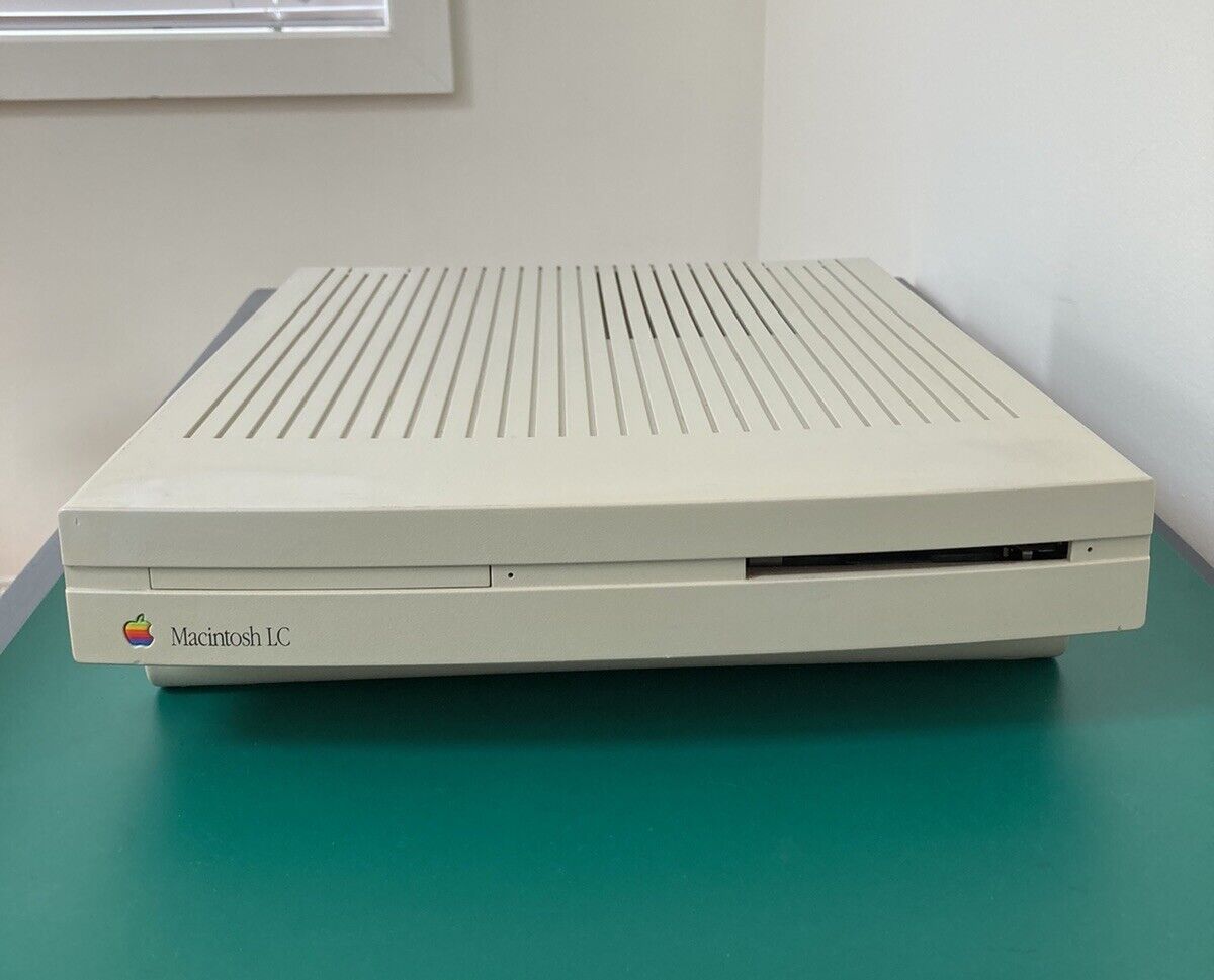 Apple Macintosh LC Computer • Recapped Logic Board, Restored, Working, 68k 68020