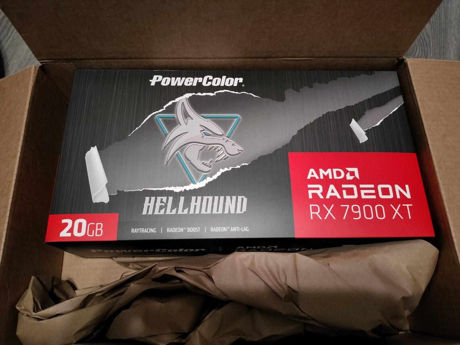 PowerColor Hellhound AMD Radeon RX 7900 XT OC 20GB GDDR6 Graphics Card