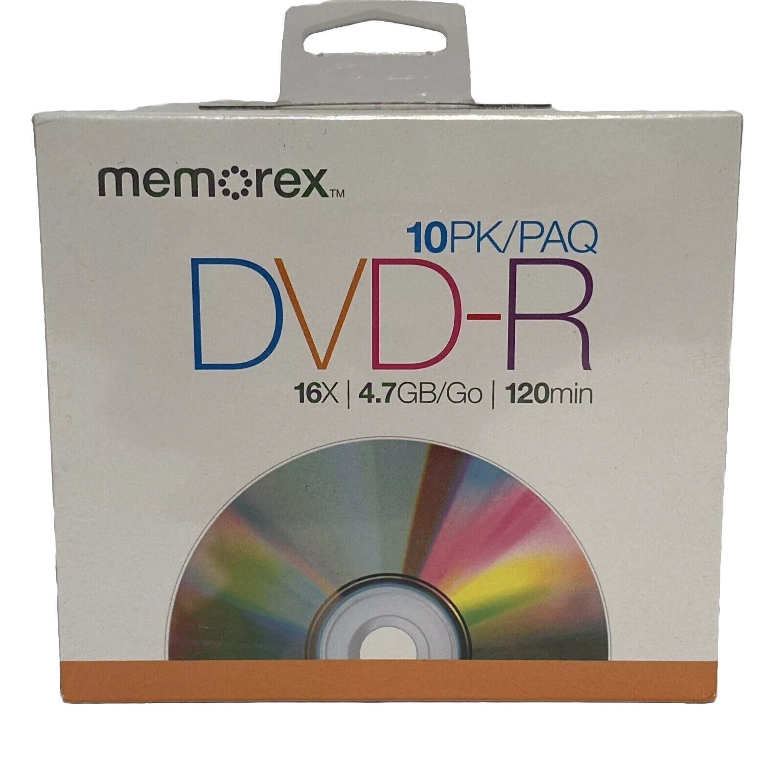 DVD-R Memorex 10pk ~16x|4.7GB/GO|120Min #21