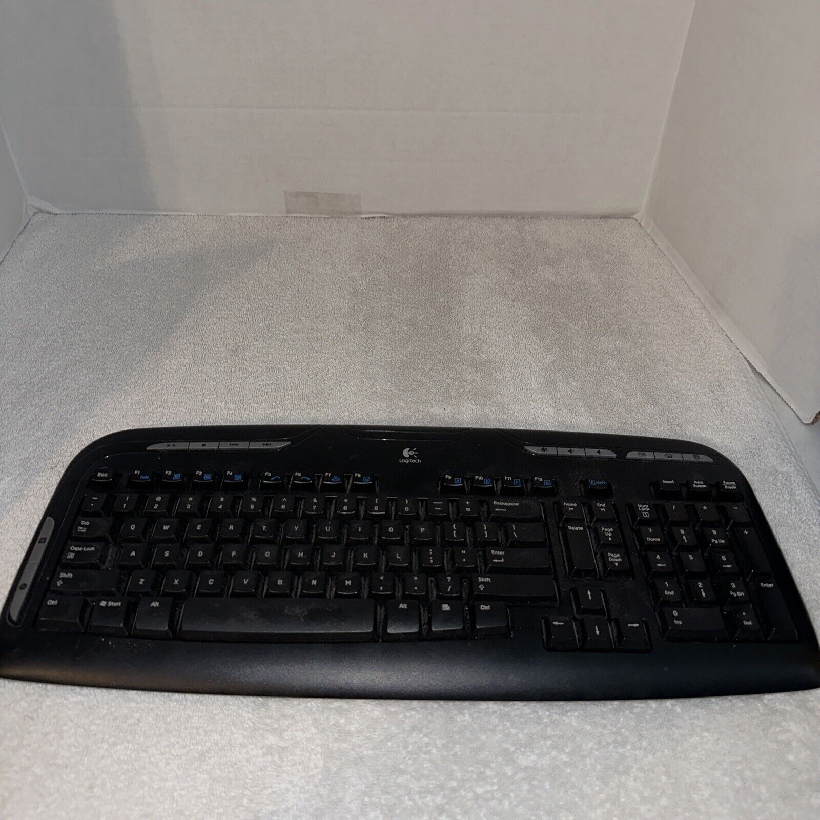 Logitech Cordless Desktop EX110 Keyboard Y-RR71 (SK-7207) No Dingle Dongle