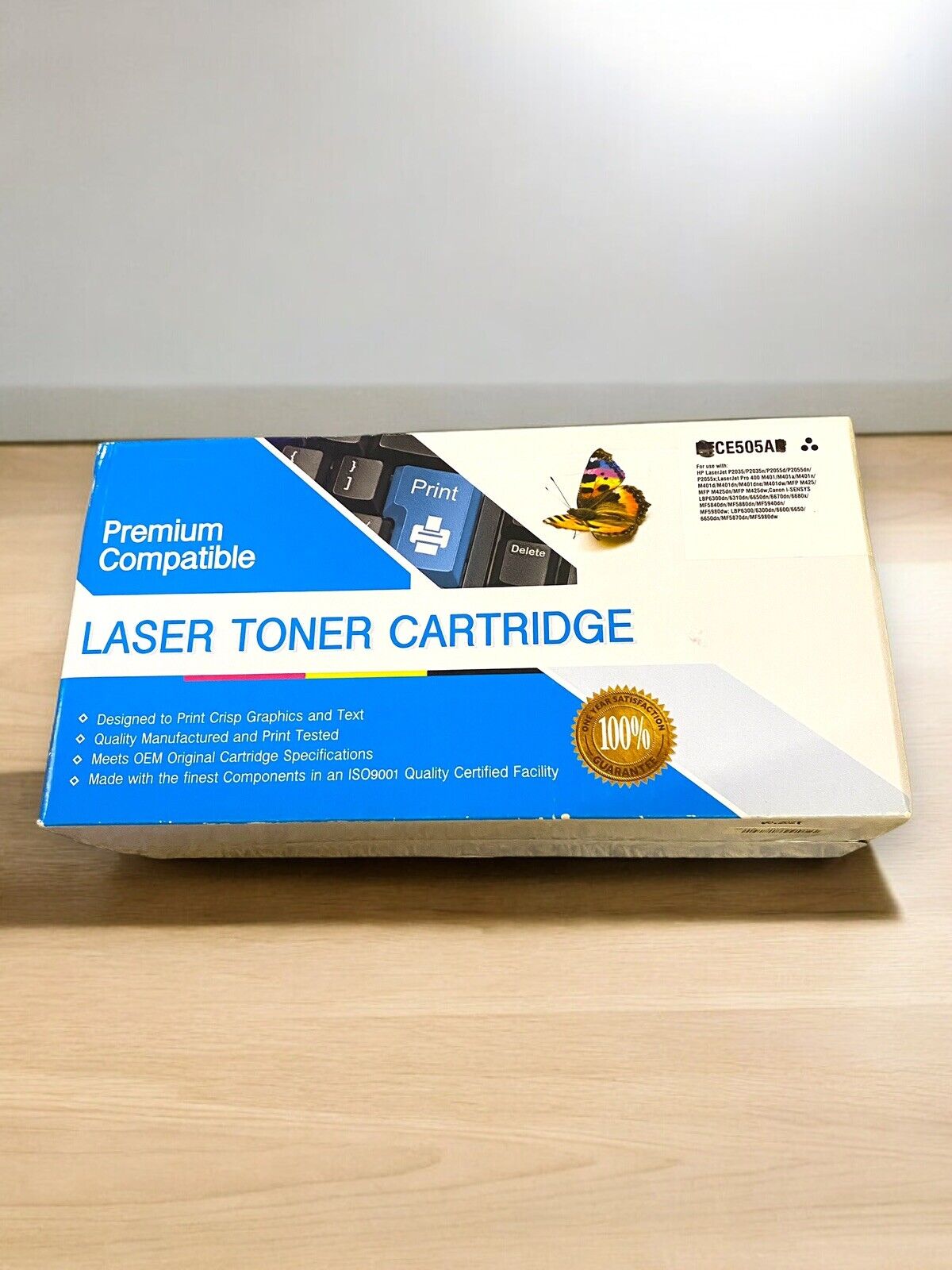 premium compatible laser toner cartridge For HP Laser Jet PTCE505A