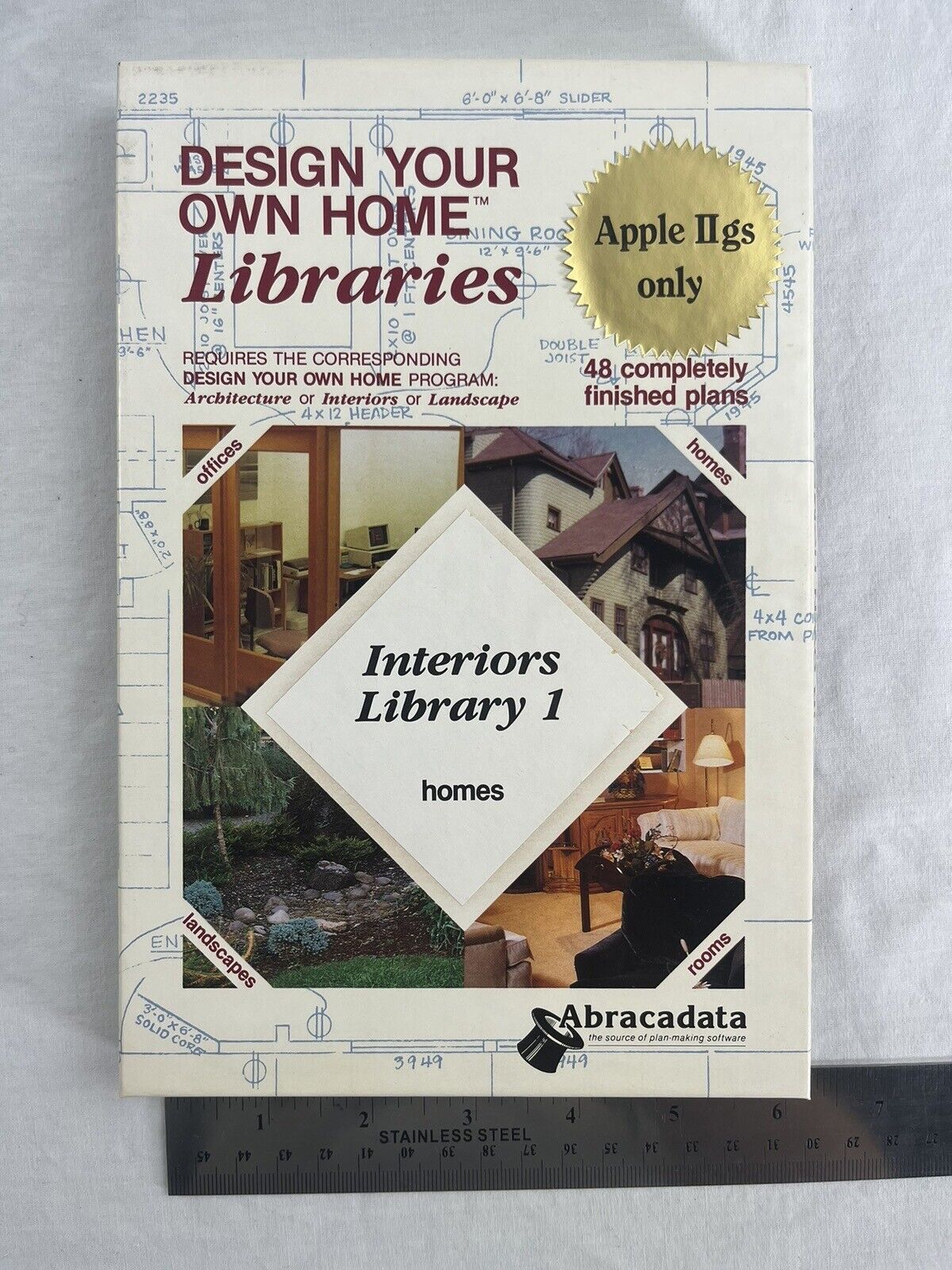 Design Your Own Home Interiors Library 1 Homes by Avant-Garde for Apple IIgs