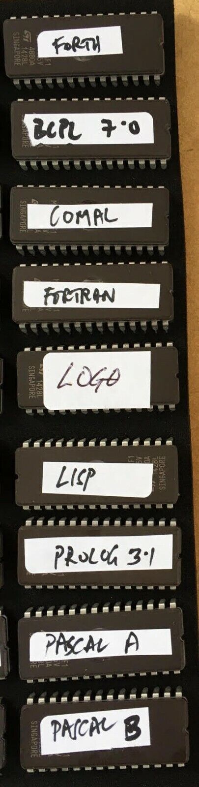 Acorn BBC Micro Model B 9 x Language Roms 16KB tested & working