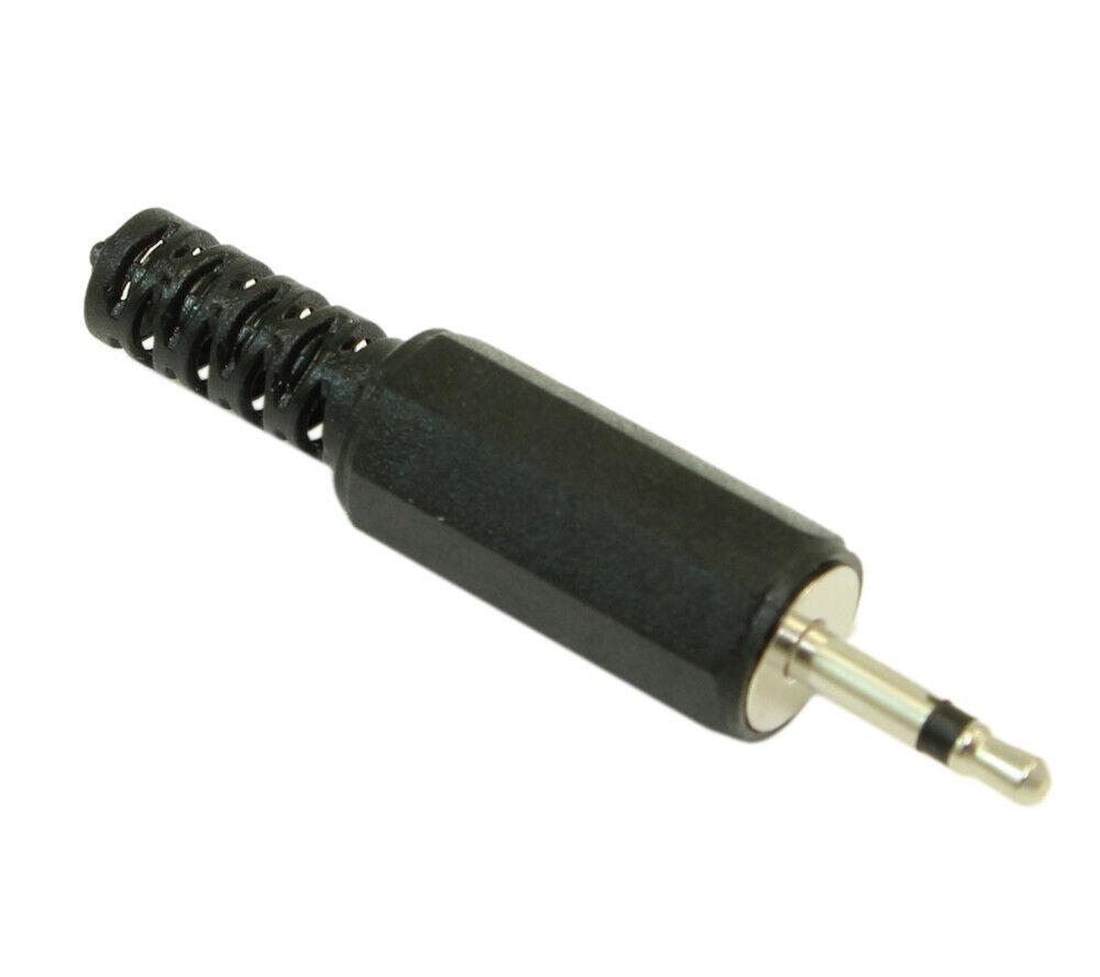 2.5mm Plug/Jack  MONO TS 2 Connector  Self Solder  Male