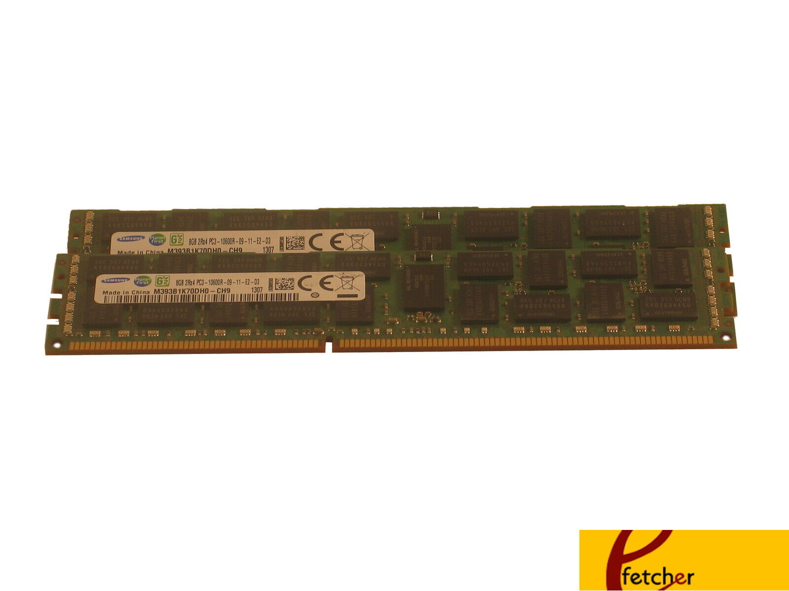 16GB(2X8GB) Memory DDR3 PC3-10600 ECC REG Compat to Dell A3078601 SNPX3R5MC/8G