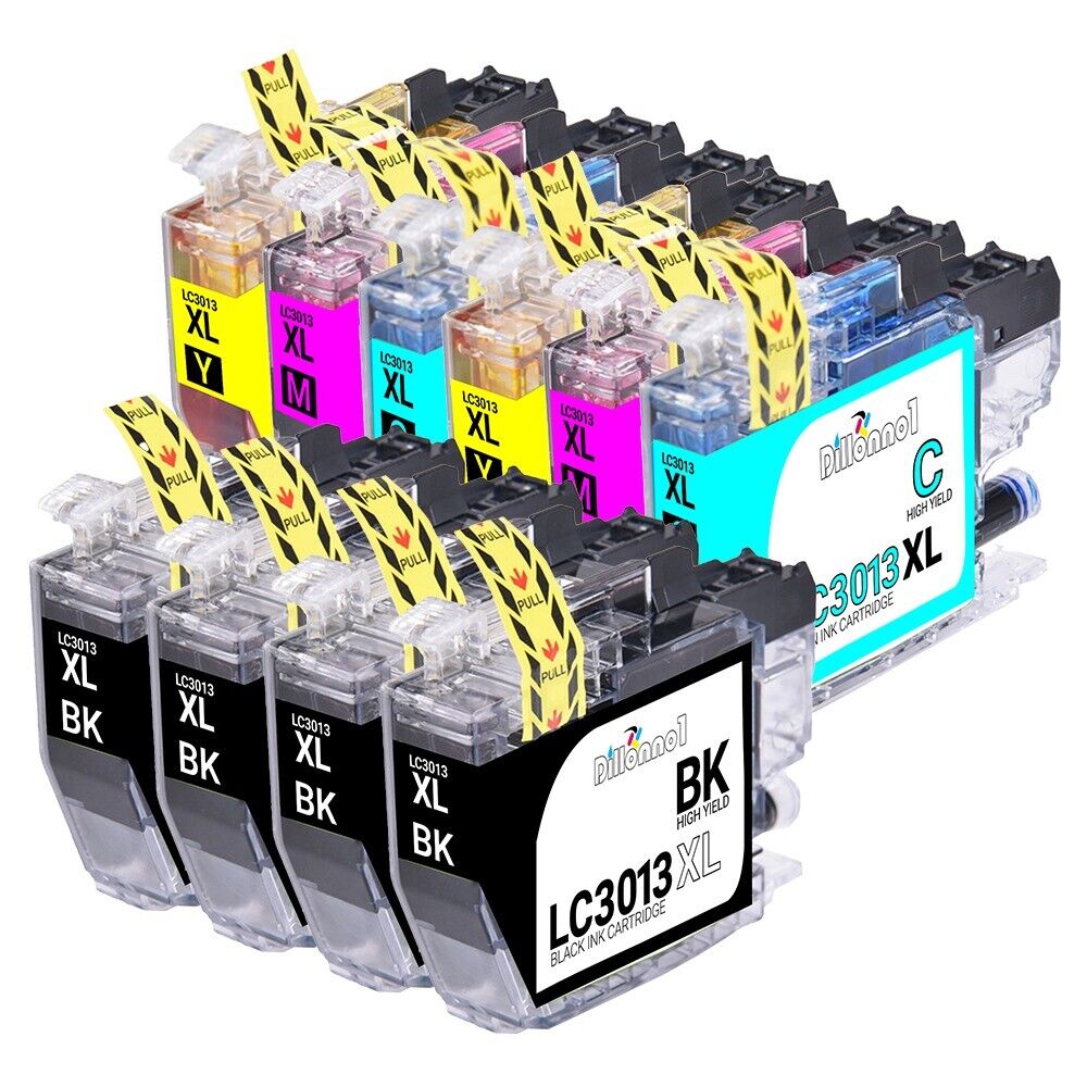  Brother LC3013 XL Ink Cartridges for MFC-J895DW J690DW J491DW J491DW