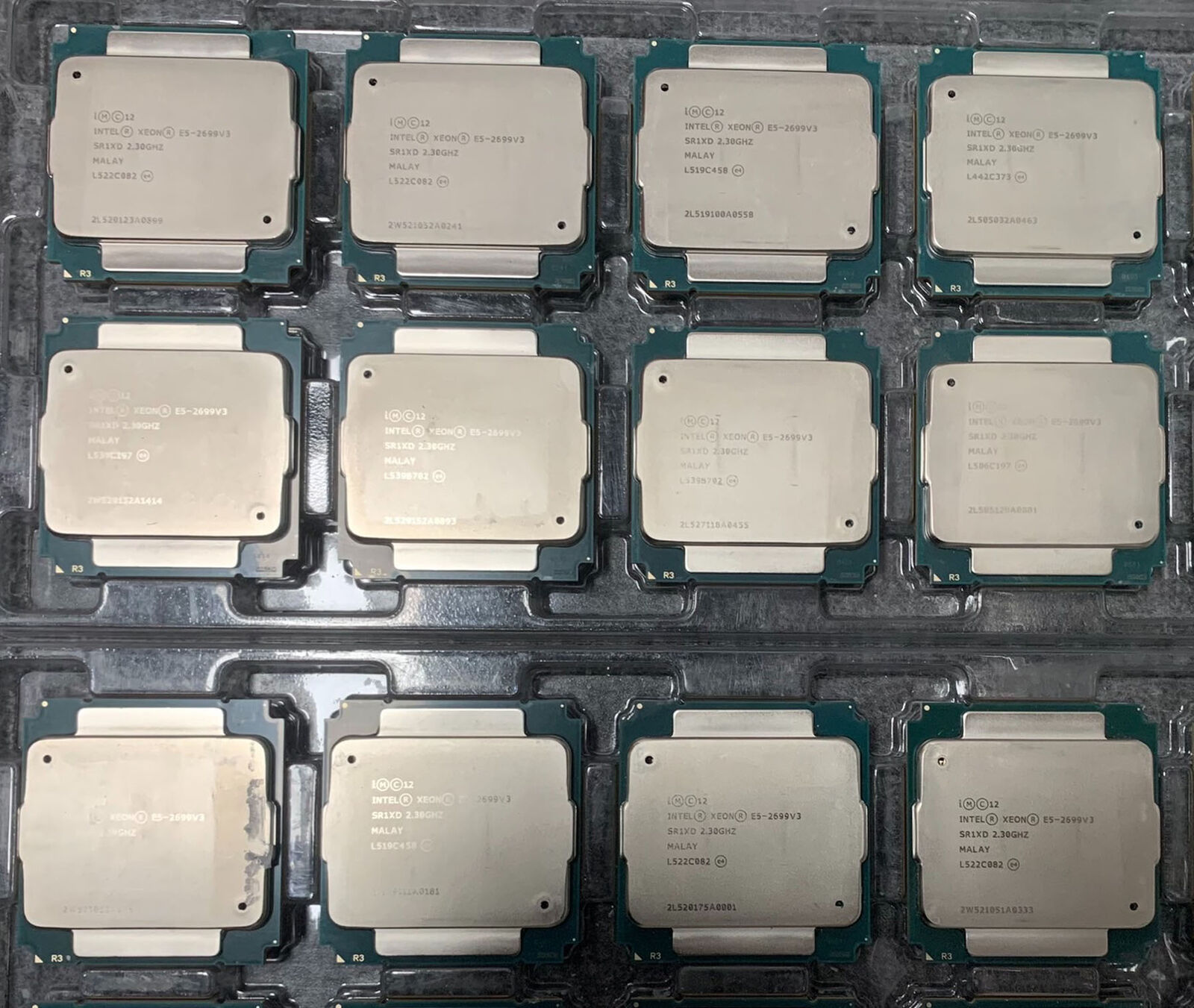 Intel Xeon E5-2699 V3 18 core 36 2.30GHz threads 45MB LGA-2011-3 CPU processor