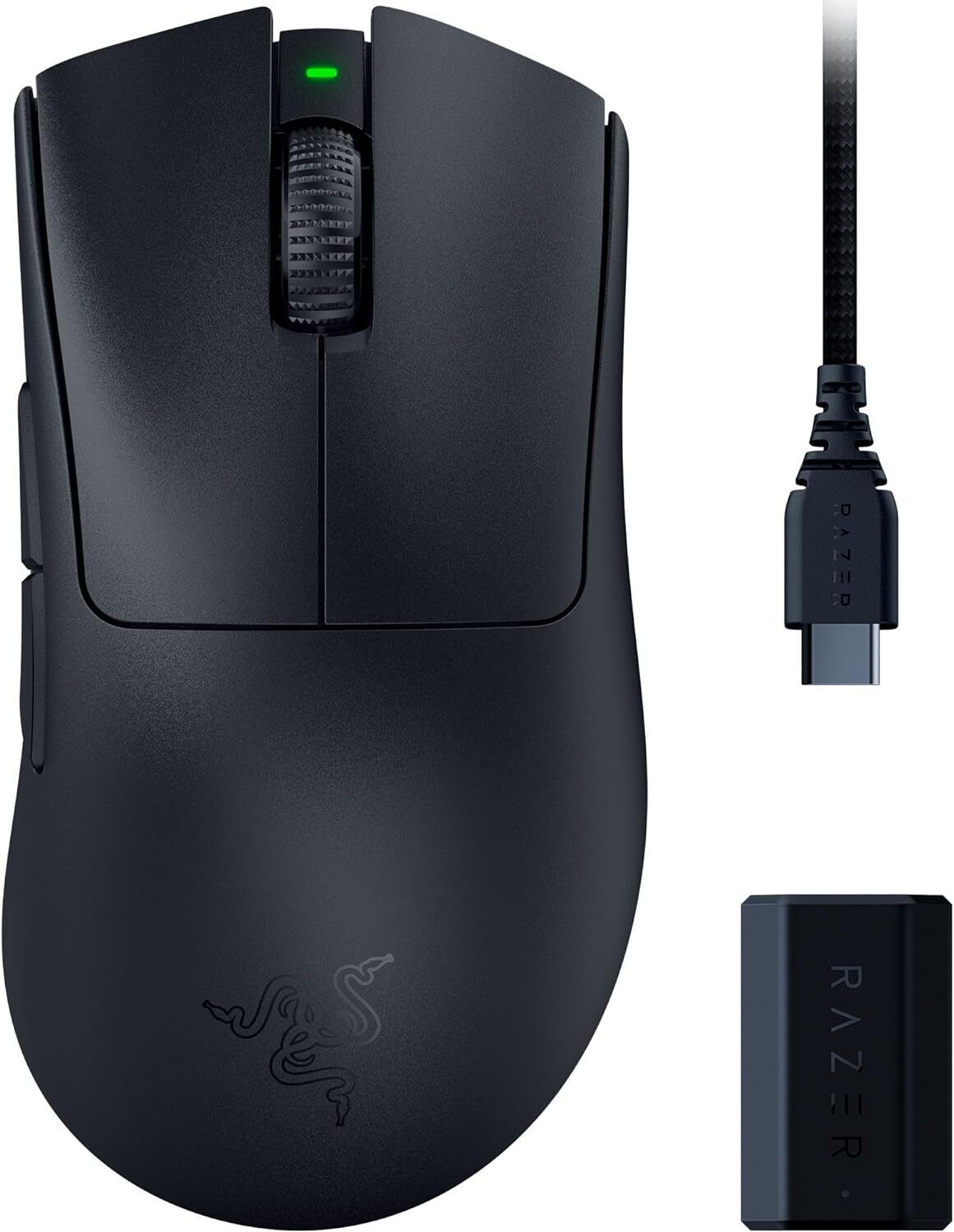 Razer DeathAdder V3 Pro Wireless Gaming Mouse and Dongle Certified Refurbished