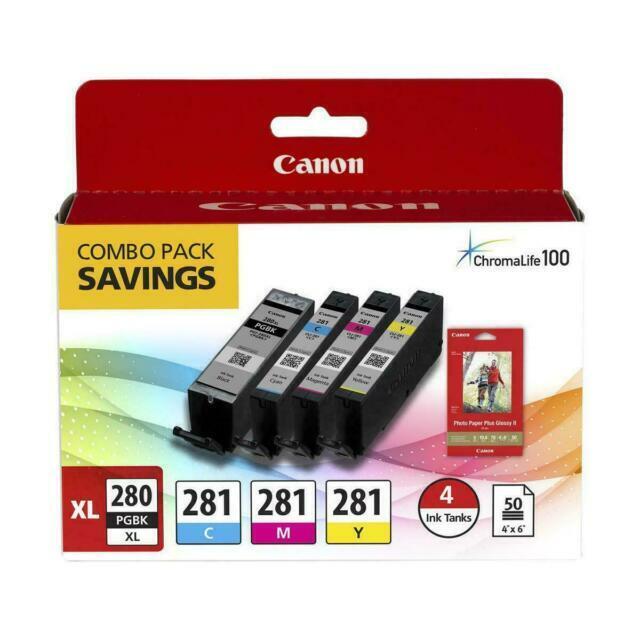 Canon 2021C006 Ink Cartridges - 4 Pack - new