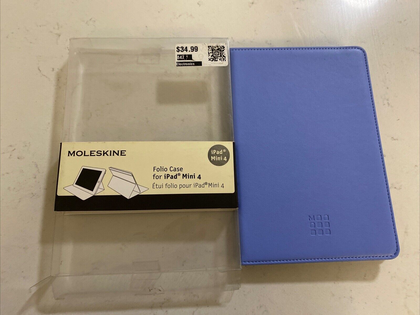 Moleskine Classic Original Case iPad Mini 4 Blue