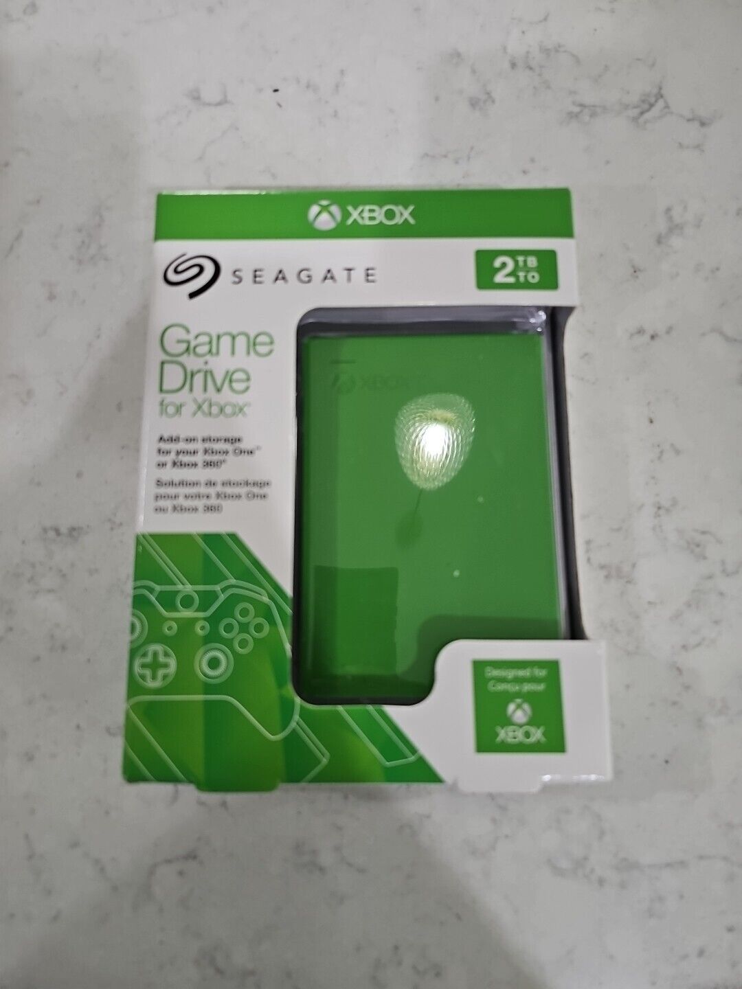 Seagate Game Drive For Xbox 2TB Green STEA2000403 For Xbox One Memory Card 