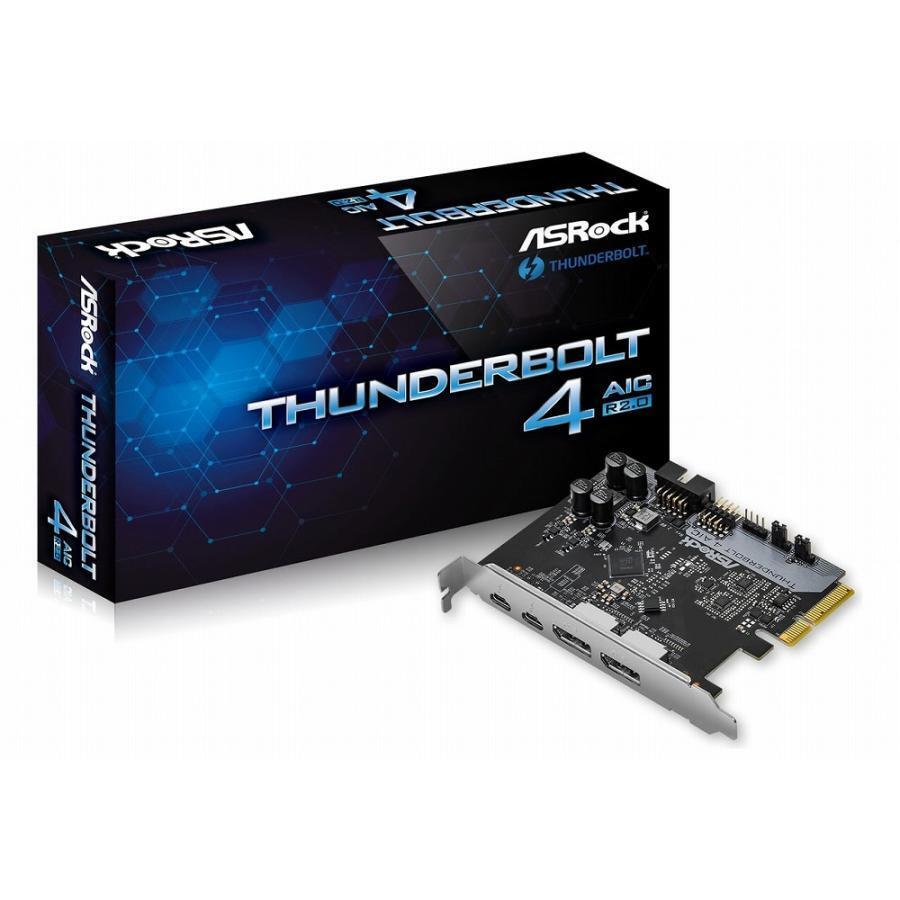 ASROCK THUNDERBOLT 4 AIC R2.0 Expansion Board Intel 500 Motherboard New Japan FS