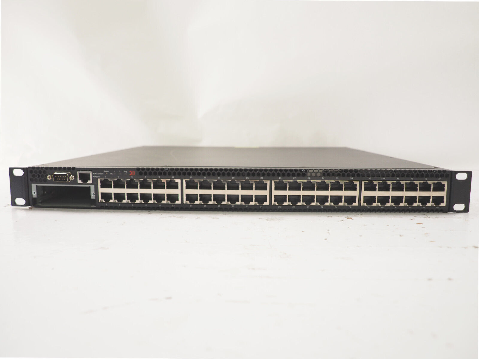 Brocade FCX648-I 80-1003606-06 48 Port Gigabit PoE Network Switch, 1 X PSU