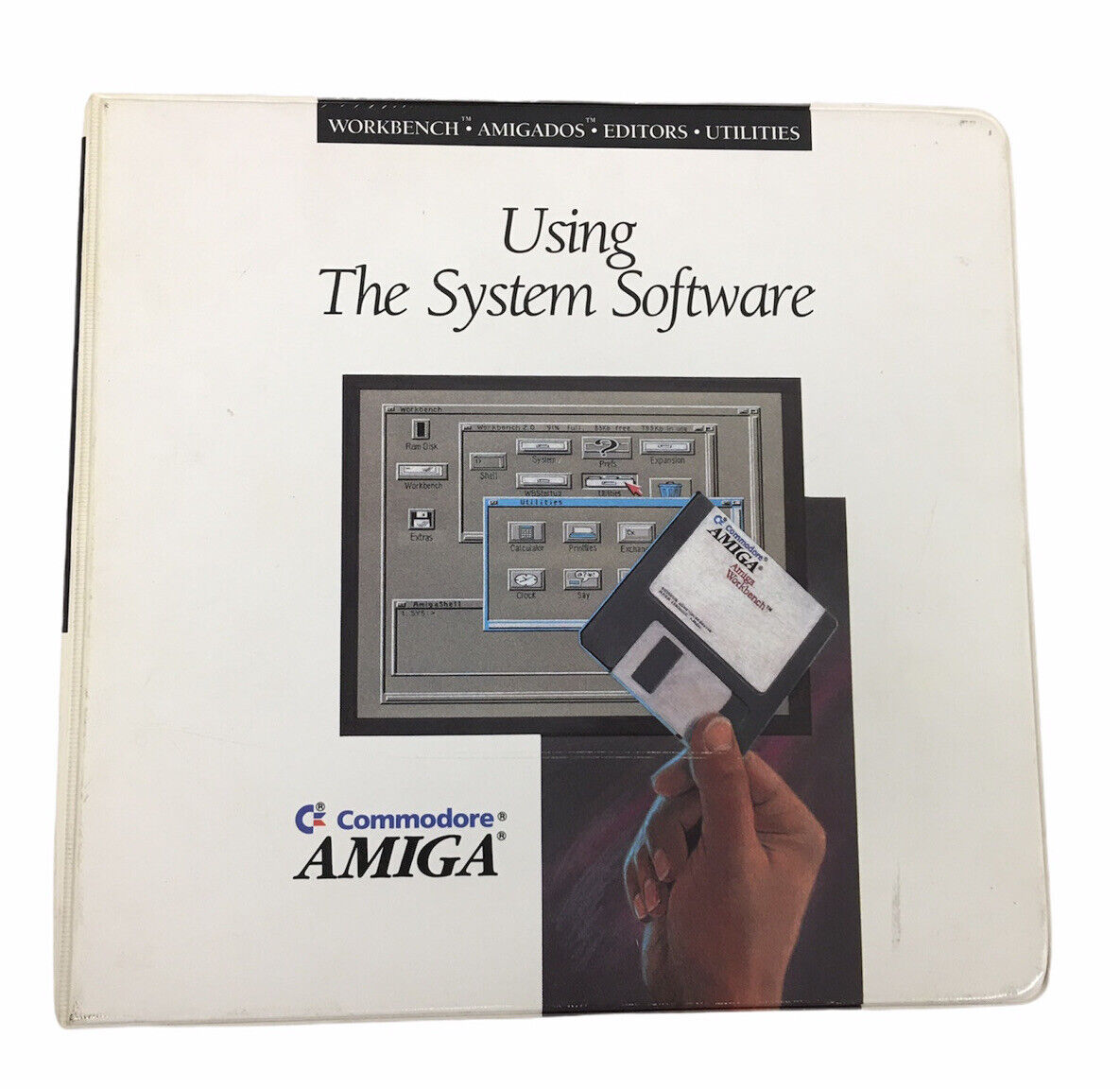 Commodore Amiga | System Software 2.05 Manual & Software Workbench AmigaDOS