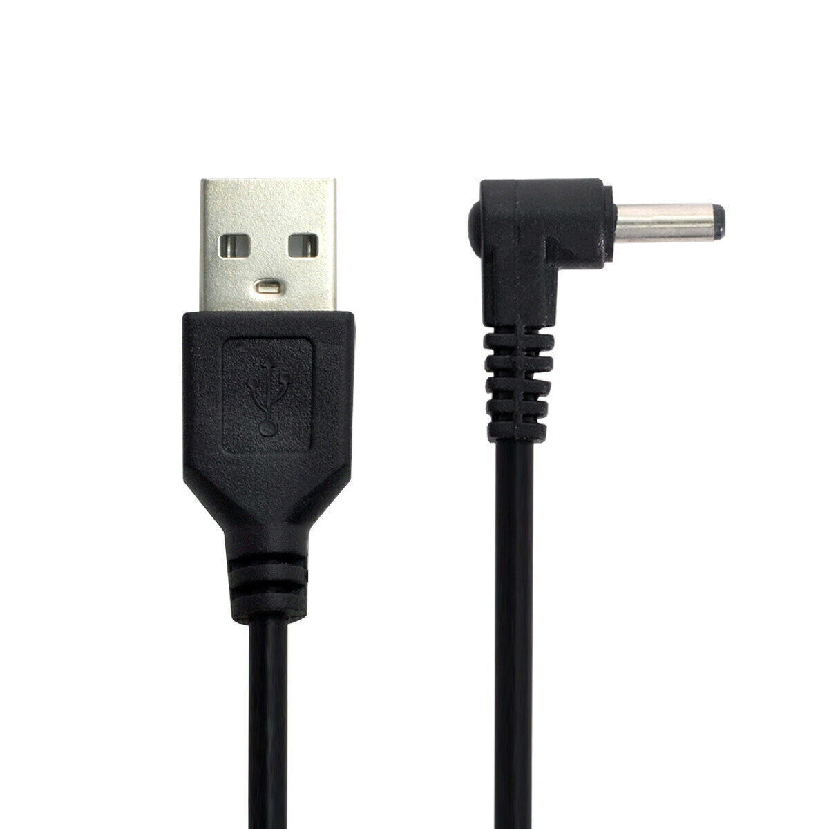 USB2.0 Male to Right Angled 90 D 3.5mm 1.35mm DC Power Plug Barrel 5v Cable