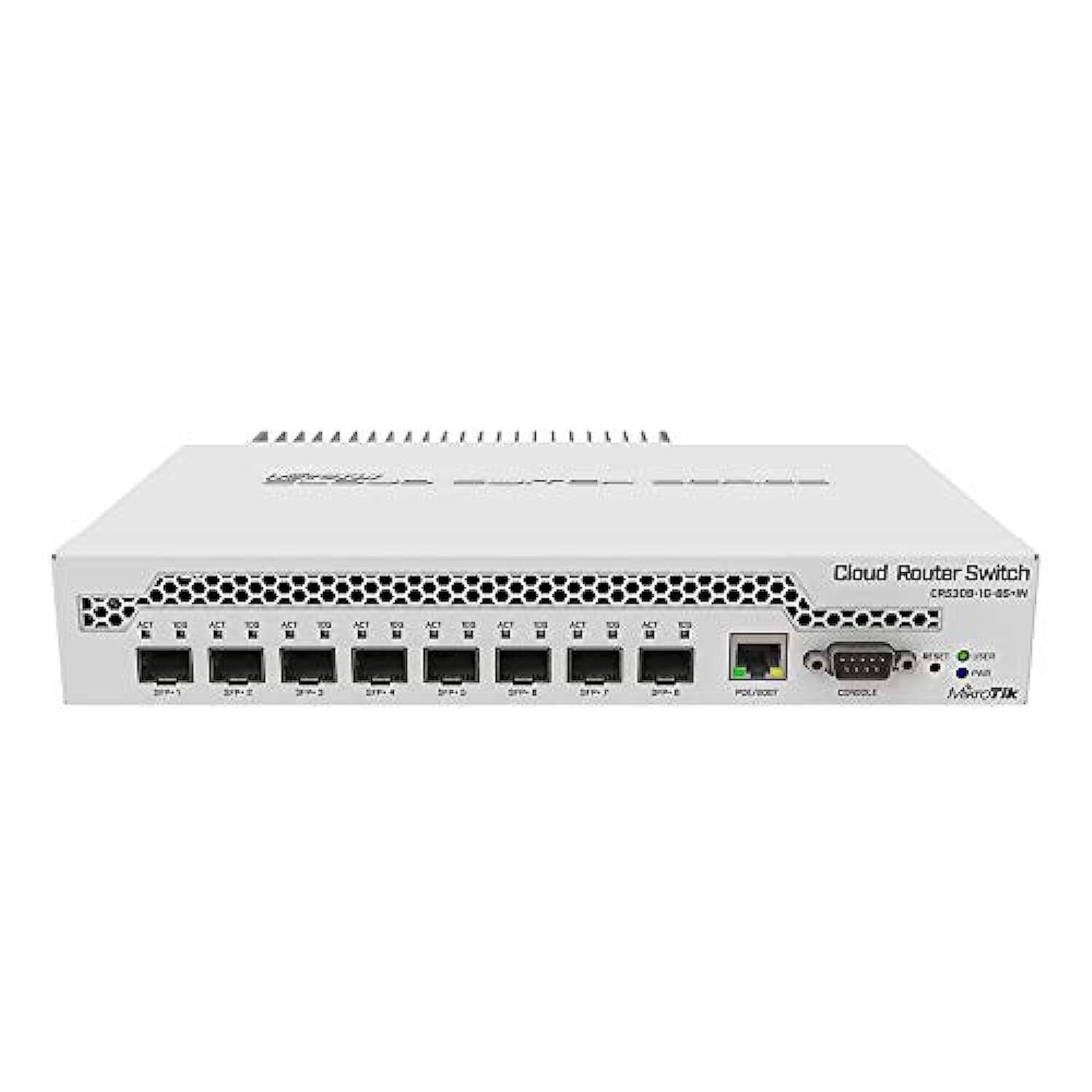 Mikrotik CRS309-1G-8S+in Switch 1x Gigabit 8X SFP+ 10Gbps 9-Port Cloud Router