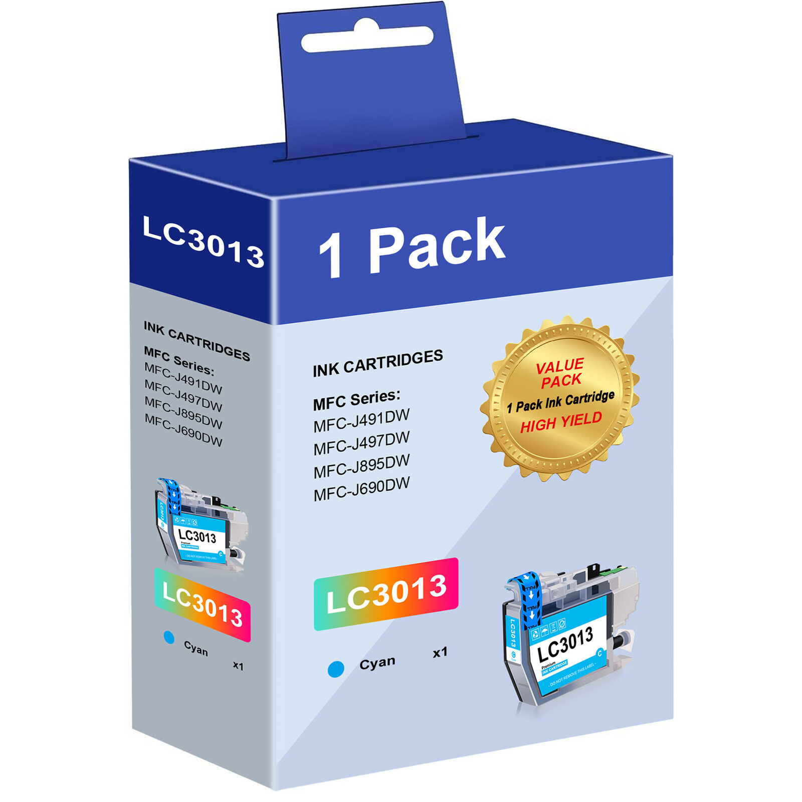 1-10x LC3013 LC3011 XL Ink compatible with Brother MFC-J690DW MFC-J491DW Lot