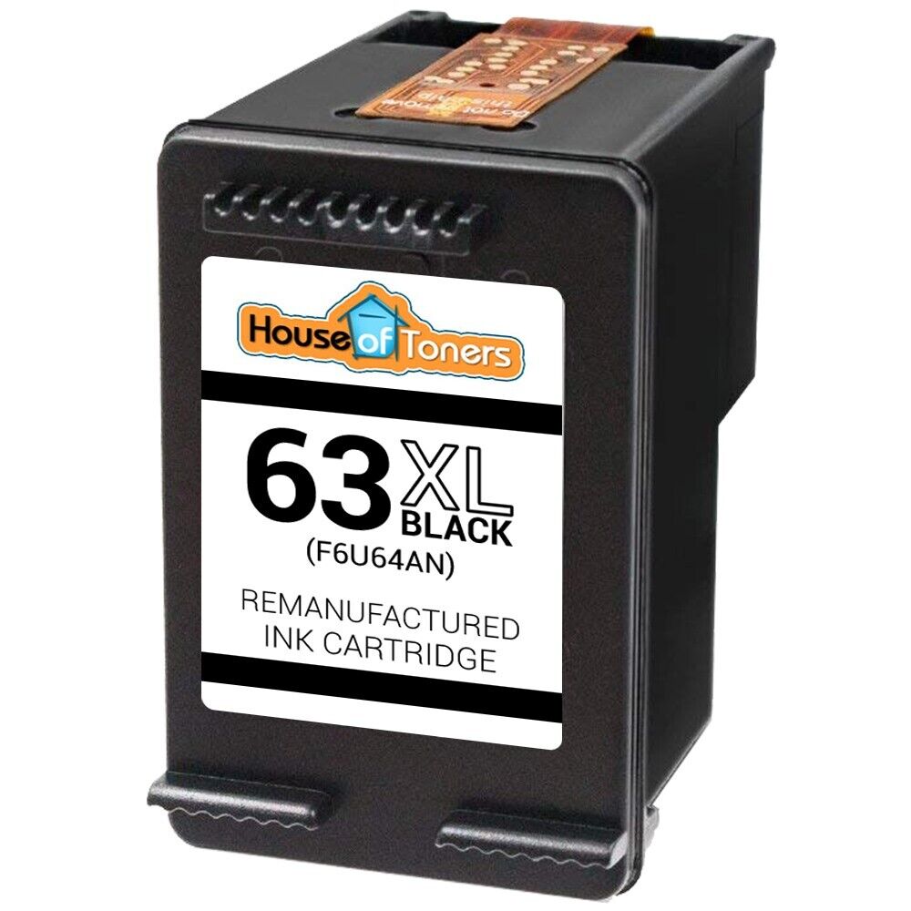 Printer Ink Cartridge for HP63XL fits DeskJet 3639 3632 2131 2132 2133 2134 3631
