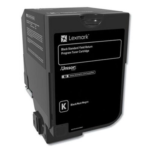 Lexmark CS720; CS725; CX725, Standard-Yield, Toner, Black (LEX74C10K0)