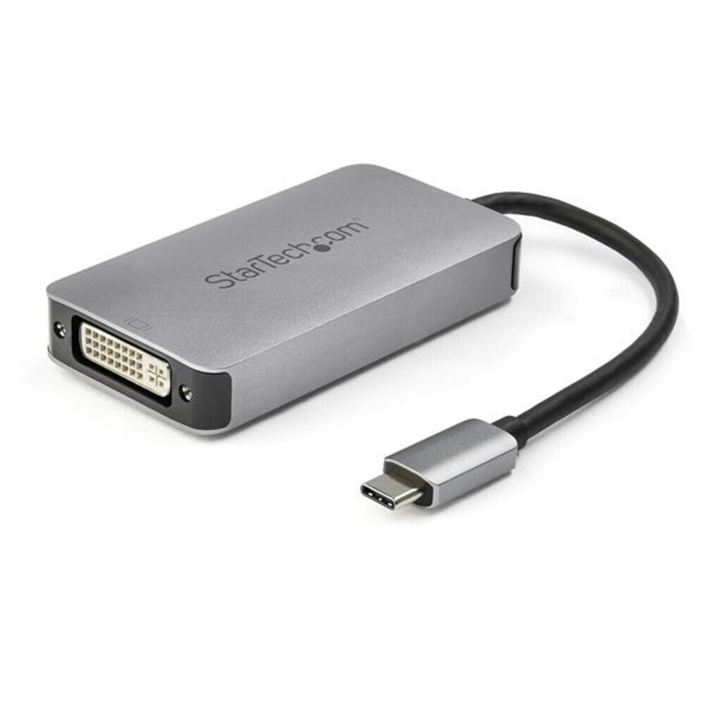 Startech.com CDP2DVIDP USB-C to DVI Adapter supports Dual-Link Resolutions