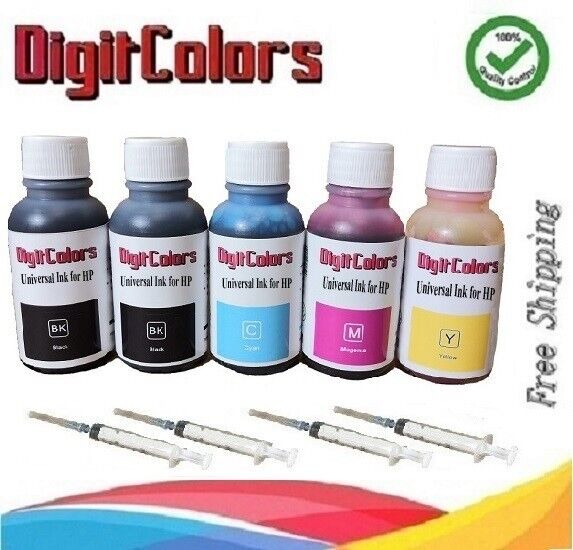 bulk 4 color 30ml bottle refill ink for Hp Printer ink cartridge