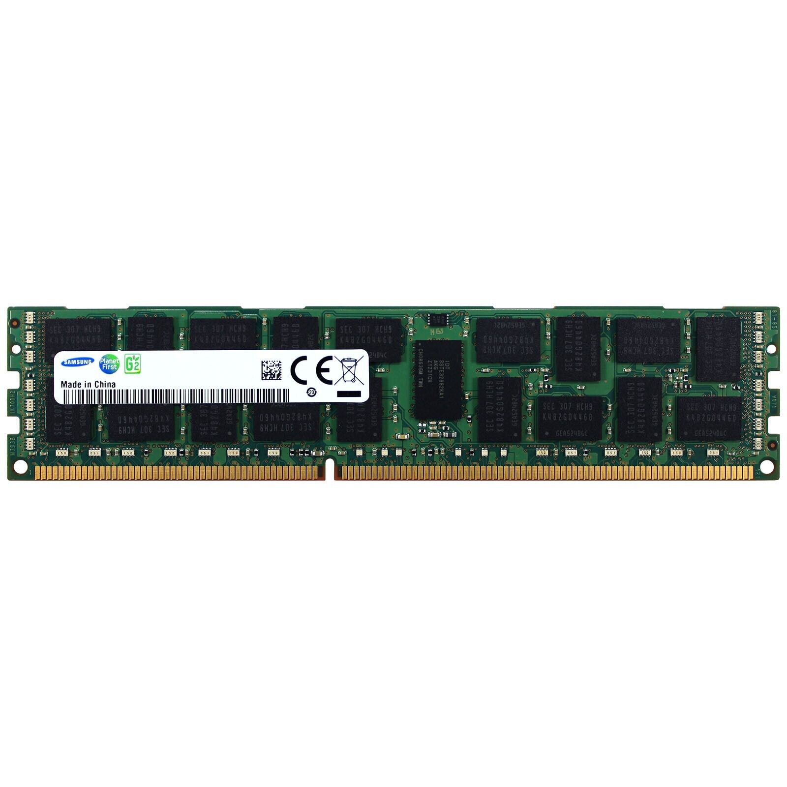 Samsung 16GB 2Rx4 PC3L-12800R DDR3-1600 1.35V ECC REG RDIMM Server Memory RAM