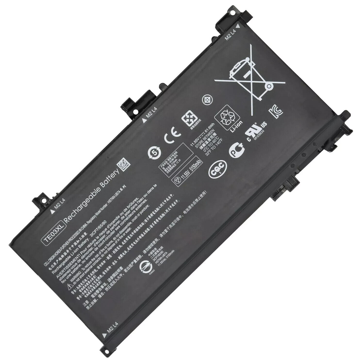 Genuine TE03XL Battery for HP Pavilion 15 Omen 15-AX033DX 15-AX002NG 15-AX214TX